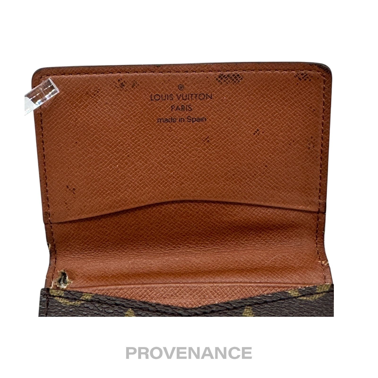 Louis Vuitton 🔴 Louis Vuitton Business Card Wallet - Monogram Horizontal Size ONE SIZE - 6 Thumbnail
