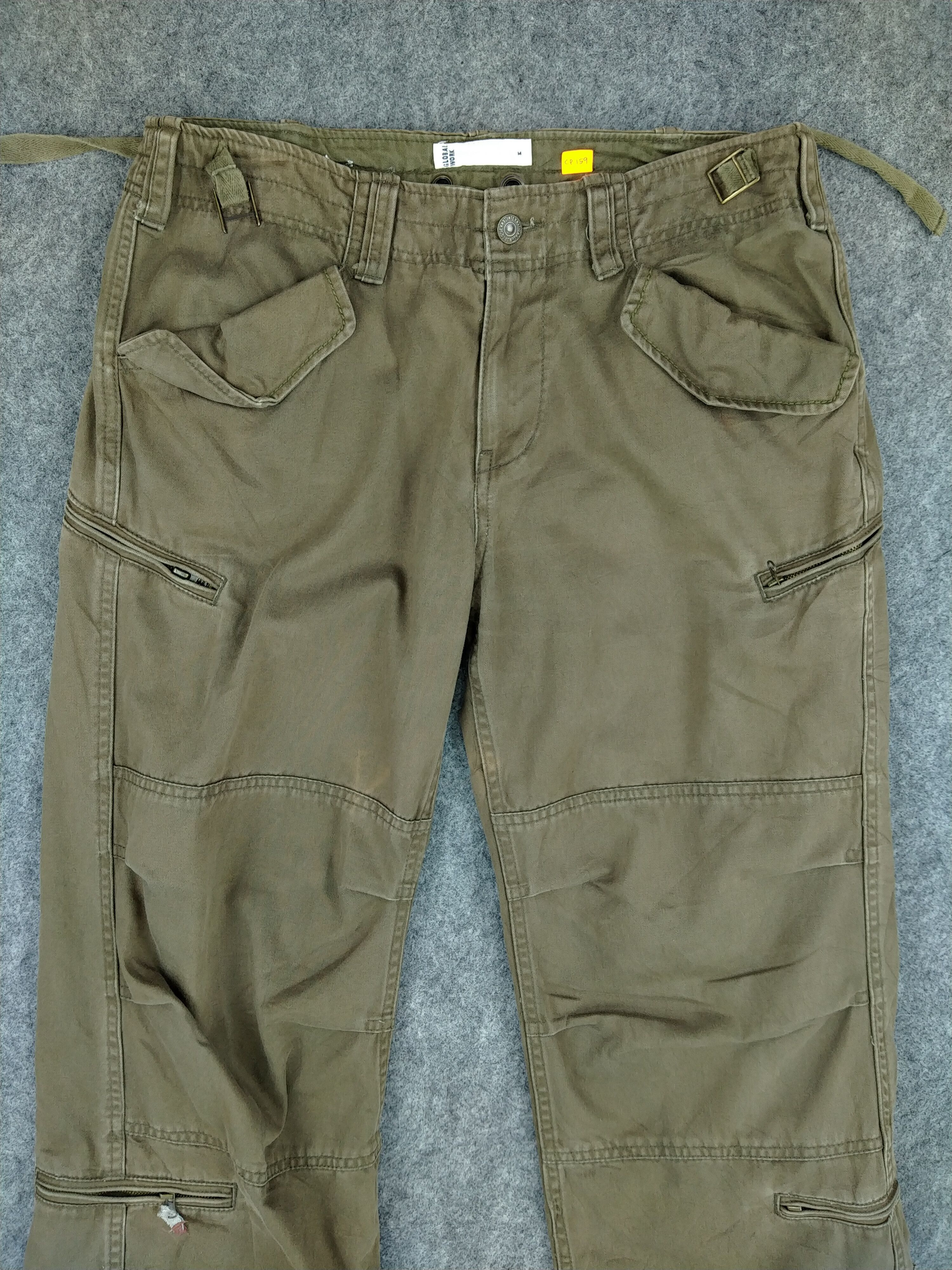 Global Work Global Work Multi Pocket Cargo Pants 32x28.5 -CP159 Size US 32 / EU 48 - 3 Thumbnail