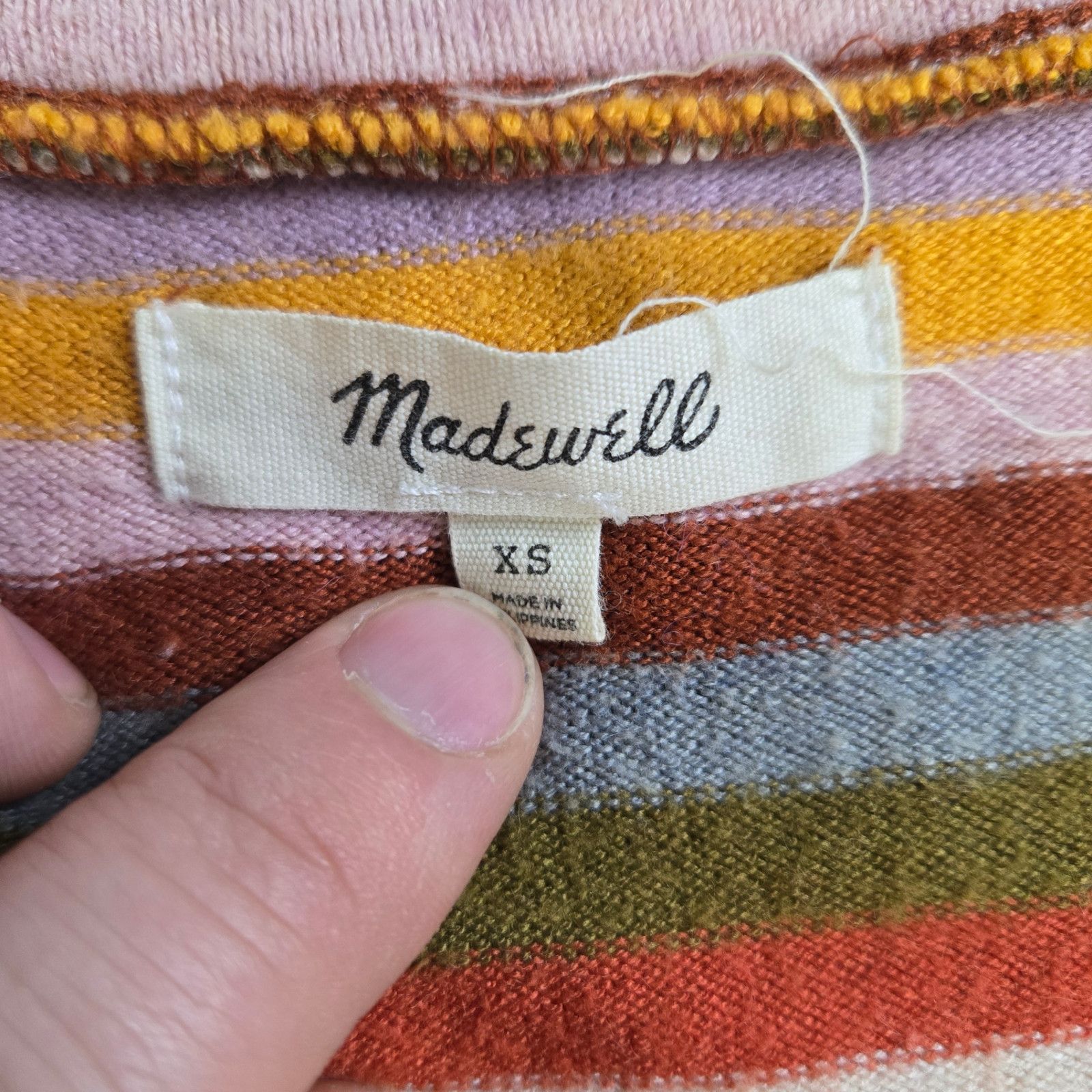 Madewell Madewell Retro Striped Sweater Size XS Size XS / US 0-2 / IT 36-38 - 5 Thumbnail