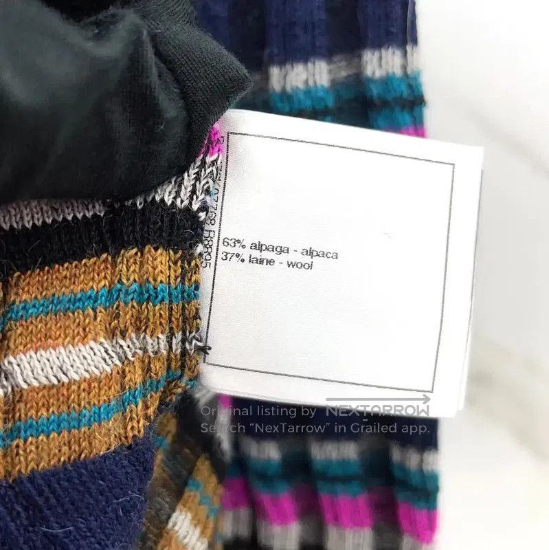 Chanel Chanel Colorful Wool Turtleneck Sweater . Size S / US 4 / IT 40 - 9 Thumbnail