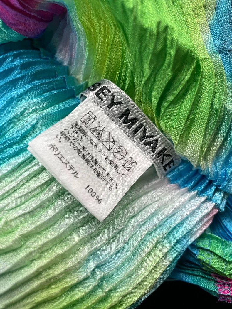Issey Miyake Issey Miyake size:2 Blue mainline oil painting spring coat Size M / US 6-8 / IT 42-44 - 8 Thumbnail
