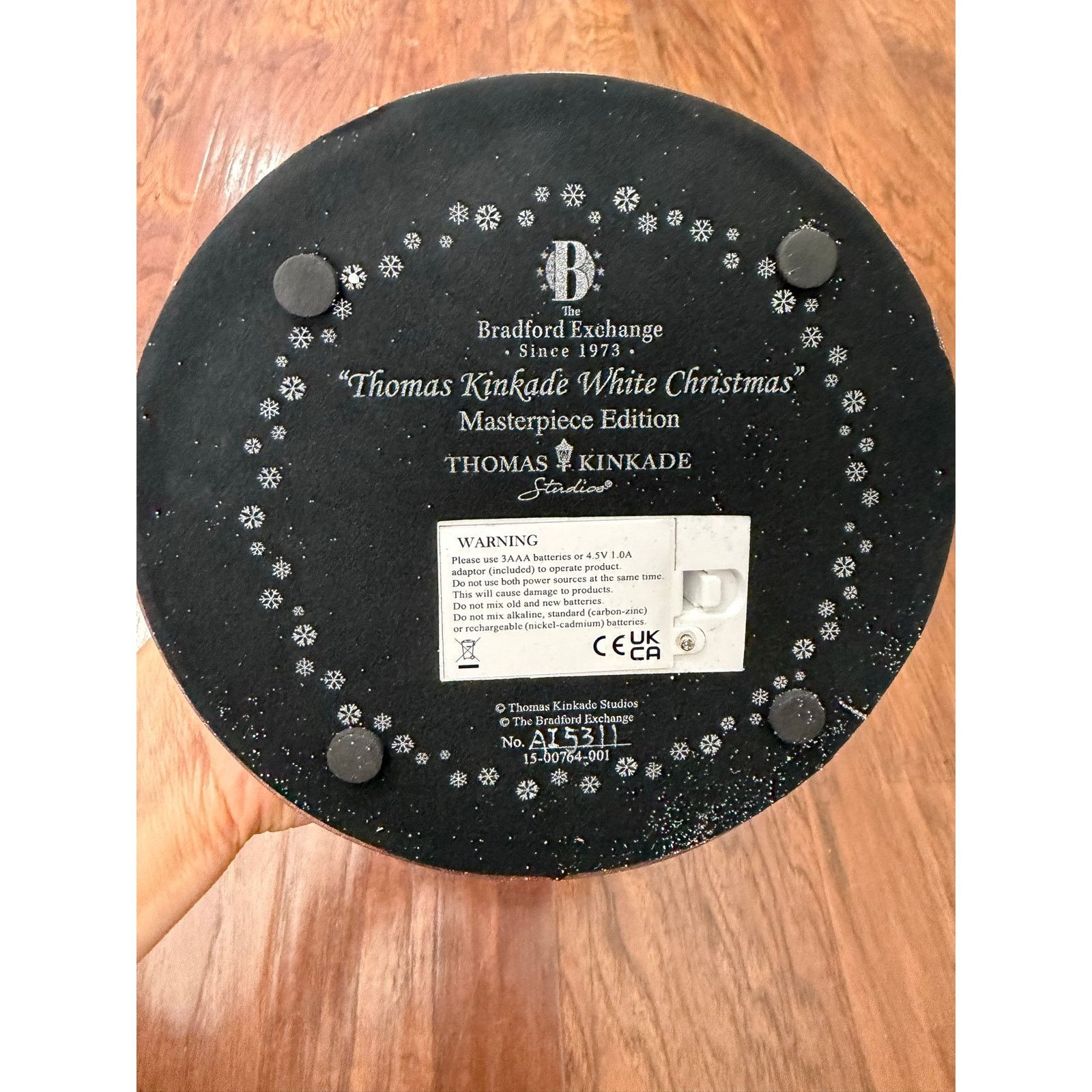 Other Bradford Thomas Kinkade Crystal Snowman with Light Size ONE SIZE - 5 Thumbnail