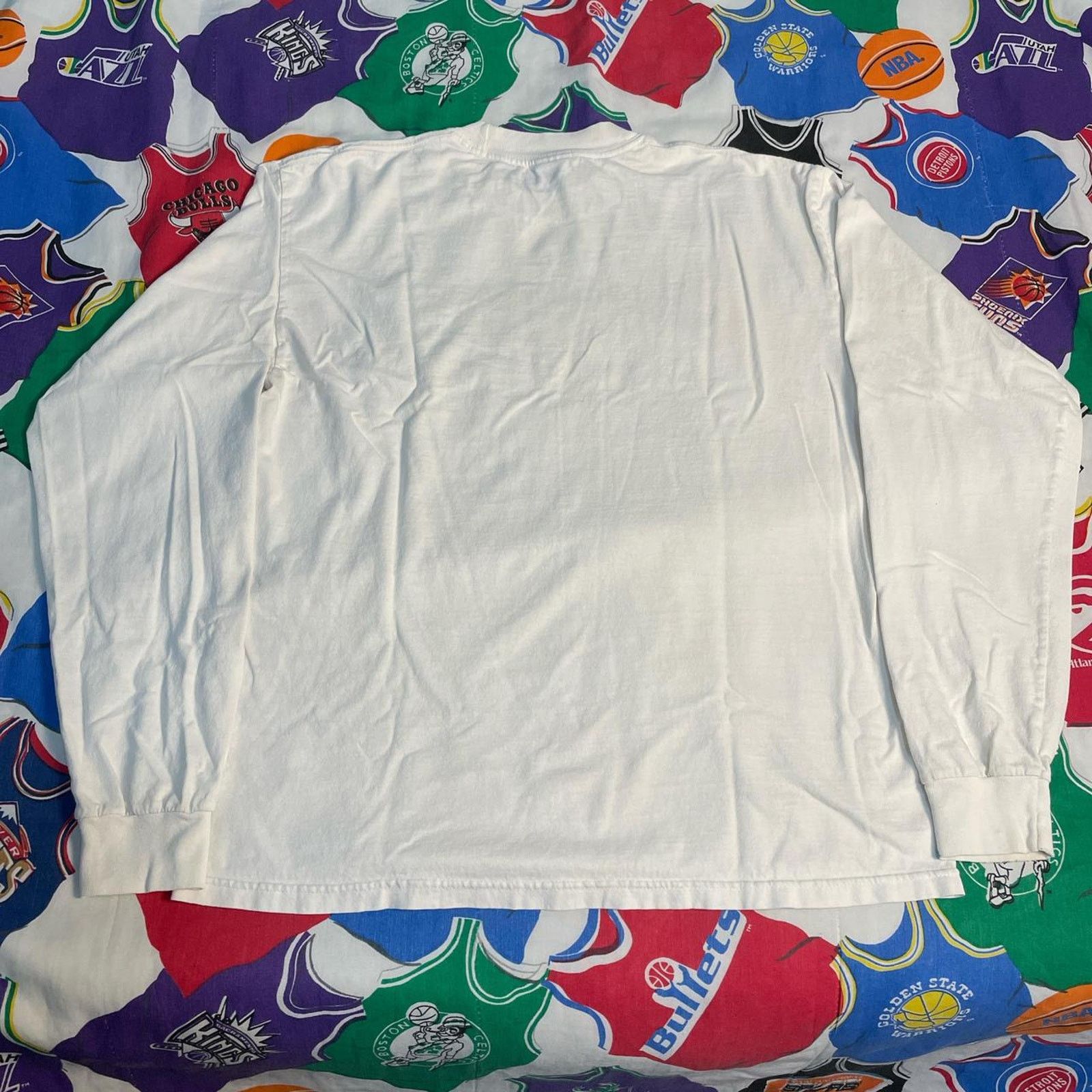 Vintage Vintage 1990s The Flintstones Hanna-Barbera Long Sleeve Tee Size US L / EU 52-54 / 3 - 2 Thumbnail