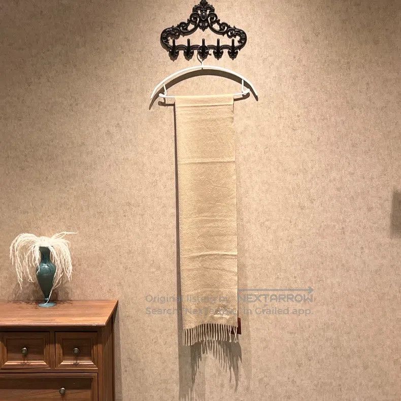 Loro Piana Loro Piana Camel Cashmere Fringe Scarf Size ONE SIZE - 1 Thumbnail