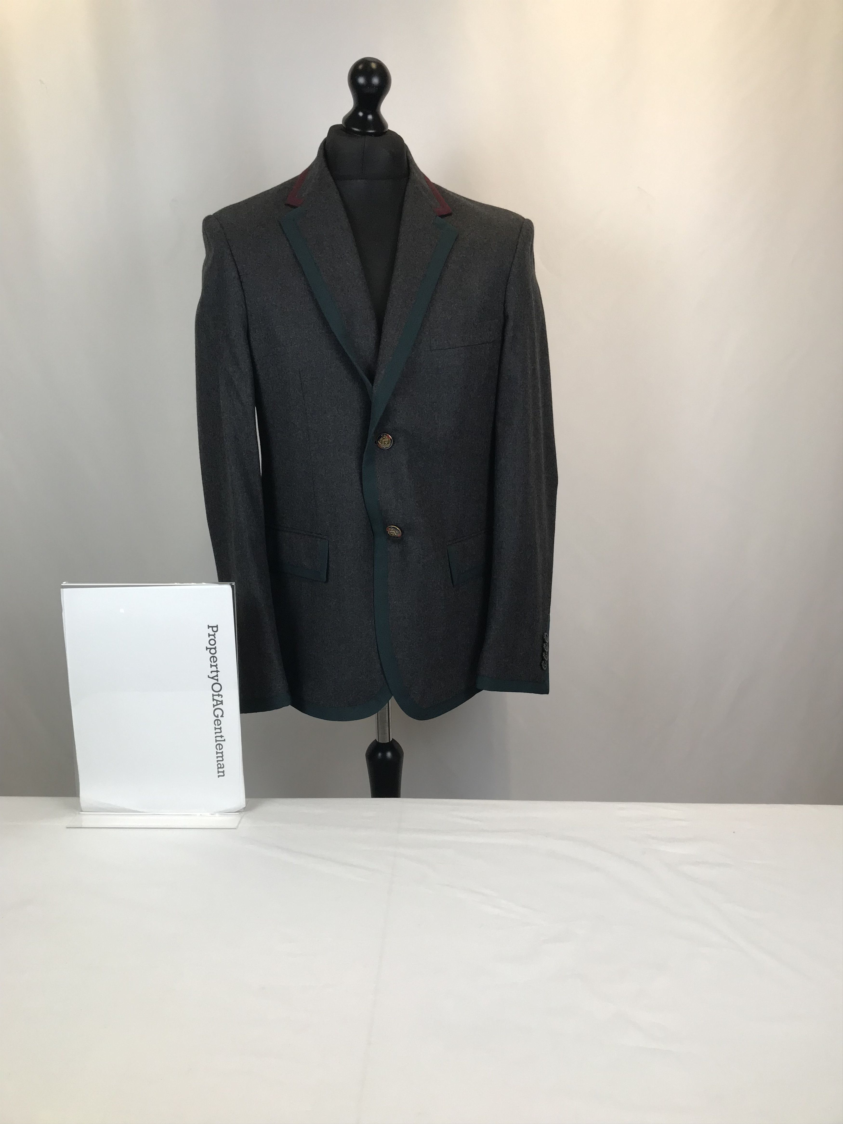 Gucci Men's Wool Gucci Blazer Size 52R - 3 Thumbnail