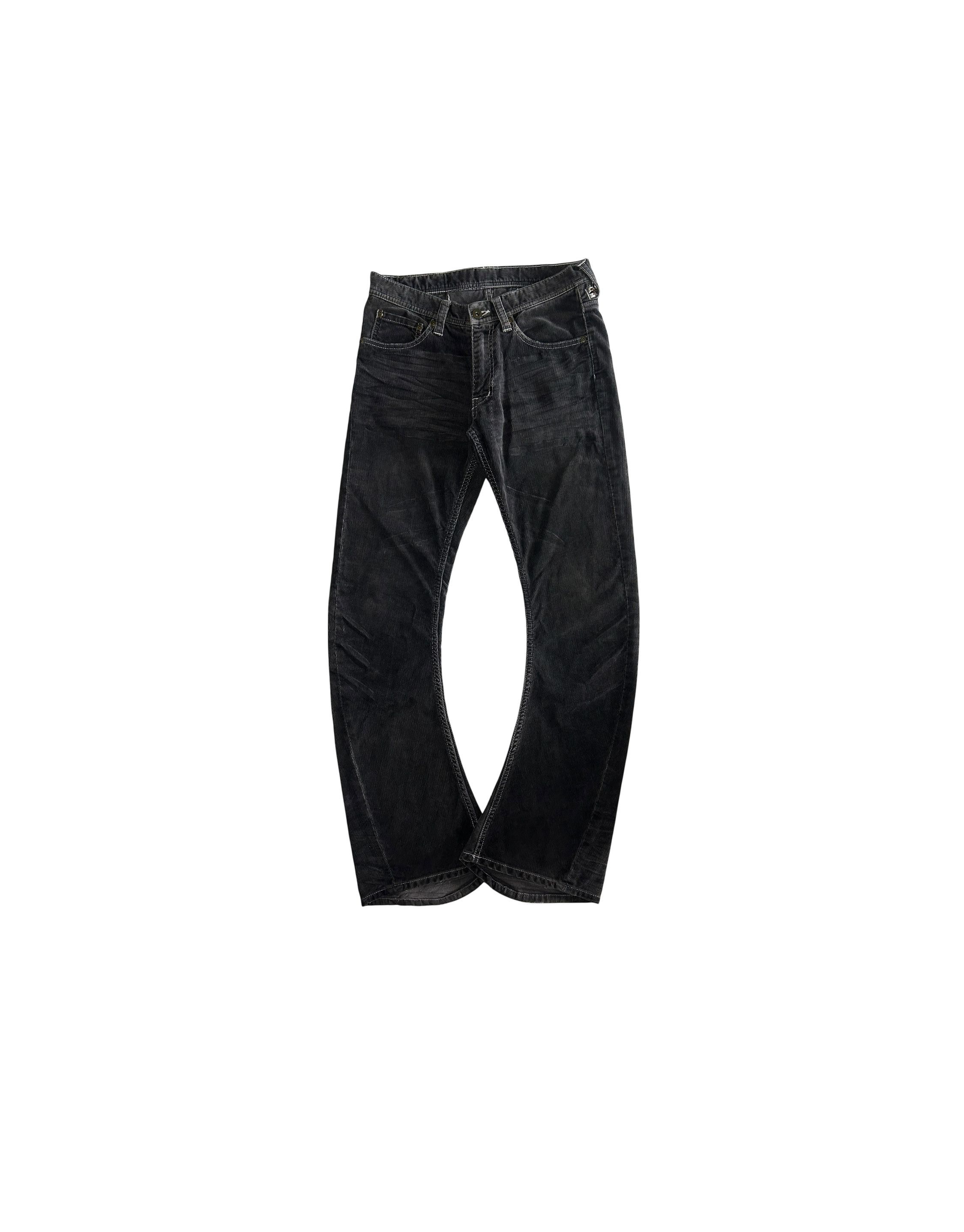 Japanese Brand Charmcult Curved Cord Pants Size US 30 / EU 46 - 1 Thumbnail