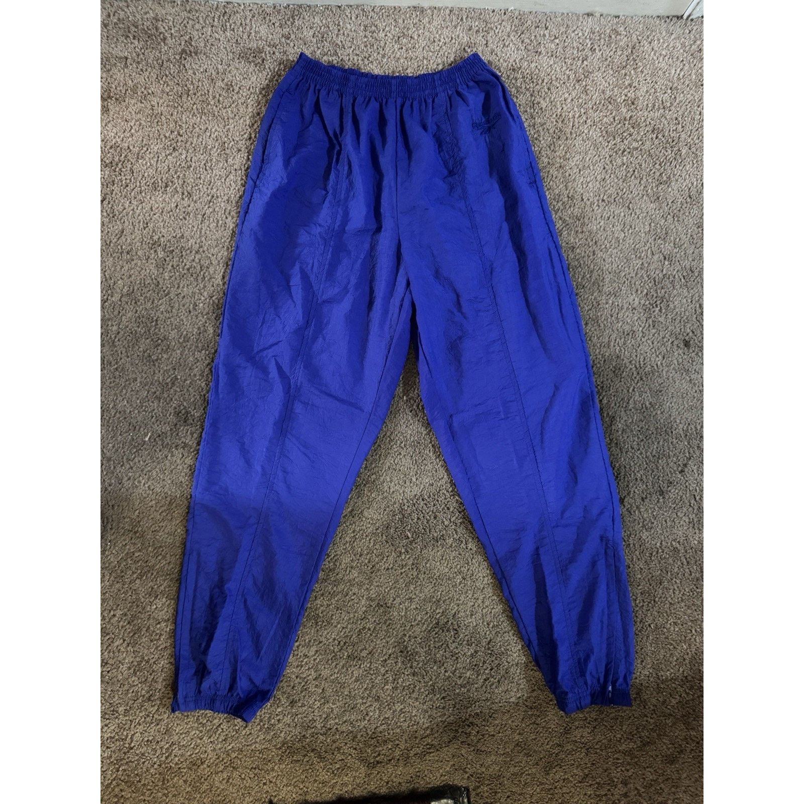 Reebok Vintage 90s 1990s Reebok Purple Track Pants Size Small Size US 28 / EU 44 - 1 Thumbnail