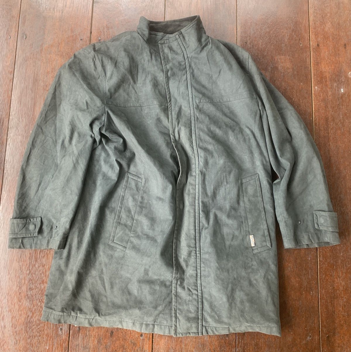 Burberry Burberry London suede leather nova check lining jacket Size US L / EU 52-54 / 3 - 2 Thumbnail