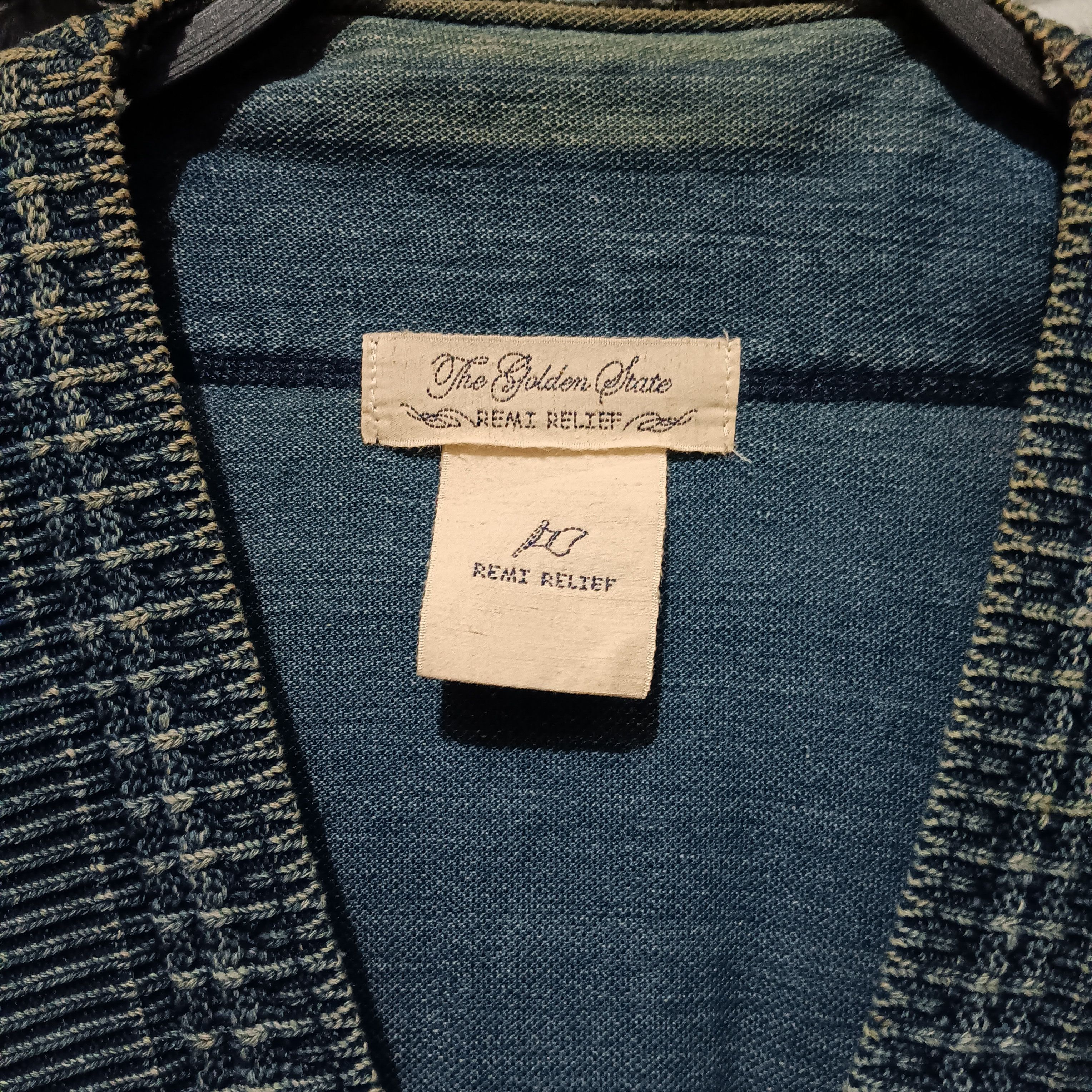 Remi Relief Remi relief denim cardiga Size US L / EU 52-54 / 3 - 2 Thumbnail
