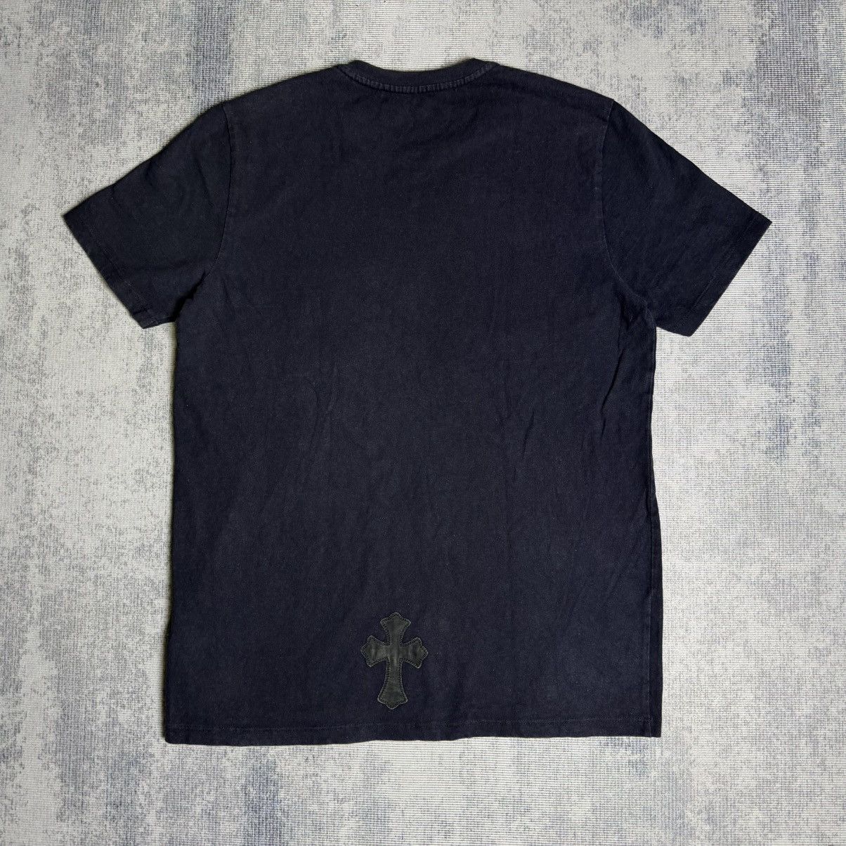 Chrome Hearts Chrome Hearts Leather Cross Patch Pocket Tee Size US L / EU 52-54 / 3 - 2 Thumbnail