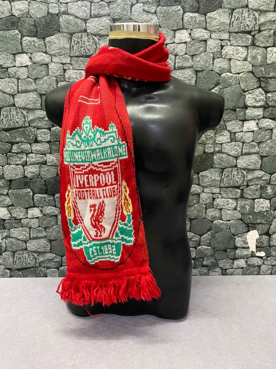 Adidas Vintage Y2k Adidas Liverpool Scarf Size ONE SIZE - 1 Thumbnail