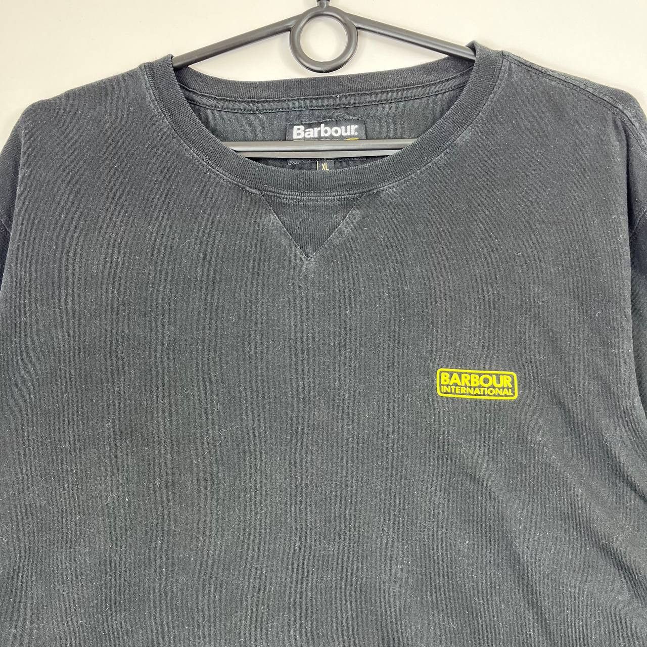 Barbour Barbour International Long Sleeve T Shirt Logo Patch Size XL Size US XL / EU 56 / 4 - 2 Thumbnail
