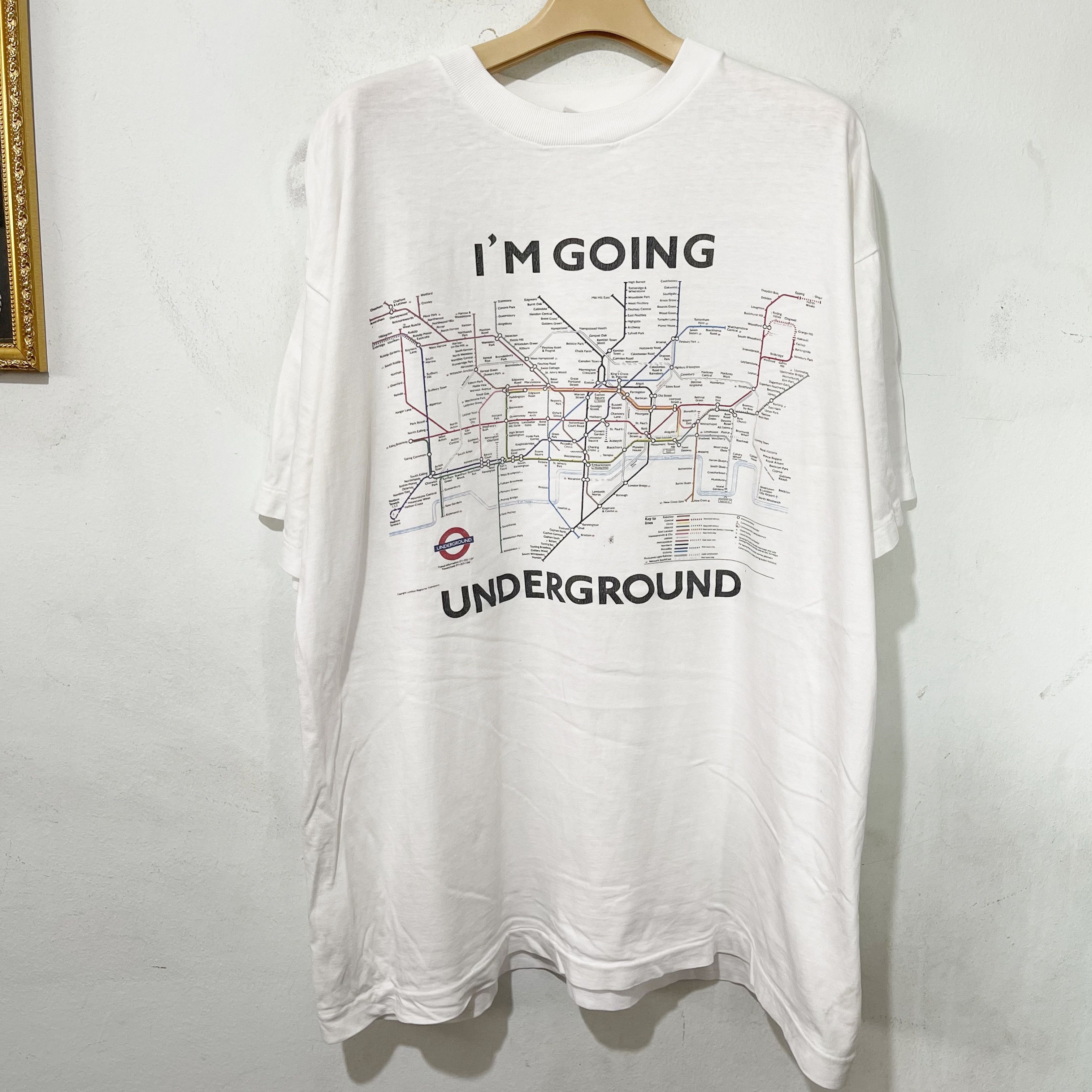 Vintage 90s London Underground T-Shirt