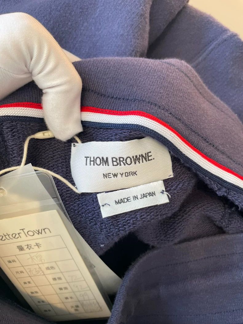 Thom Browne Thom Browne size3 Blue and green cotton trousers Size US 27 - 7 Thumbnail