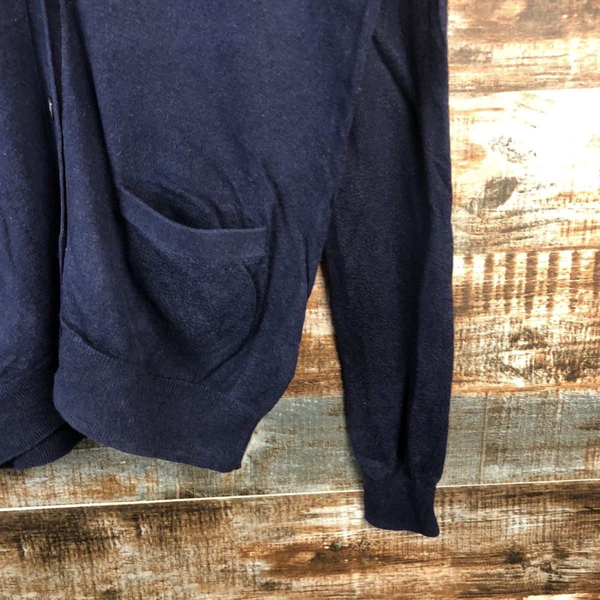 Polo Ralph Lauren DL Polo Ralph Lauren Dark Blue cardigan Knitwear #C730 Size US S / EU 44-46 / 1 - 8 Thumbnail