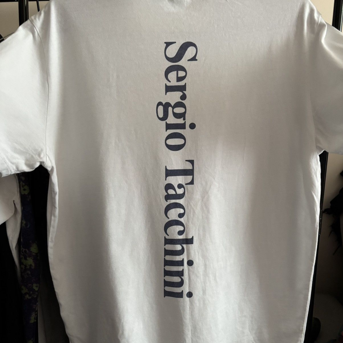 Vintage Vintage Sergio Tacchini T-Shirt Punk ERD Grunge Size US M / EU 48-50 / 2 - 5 Thumbnail