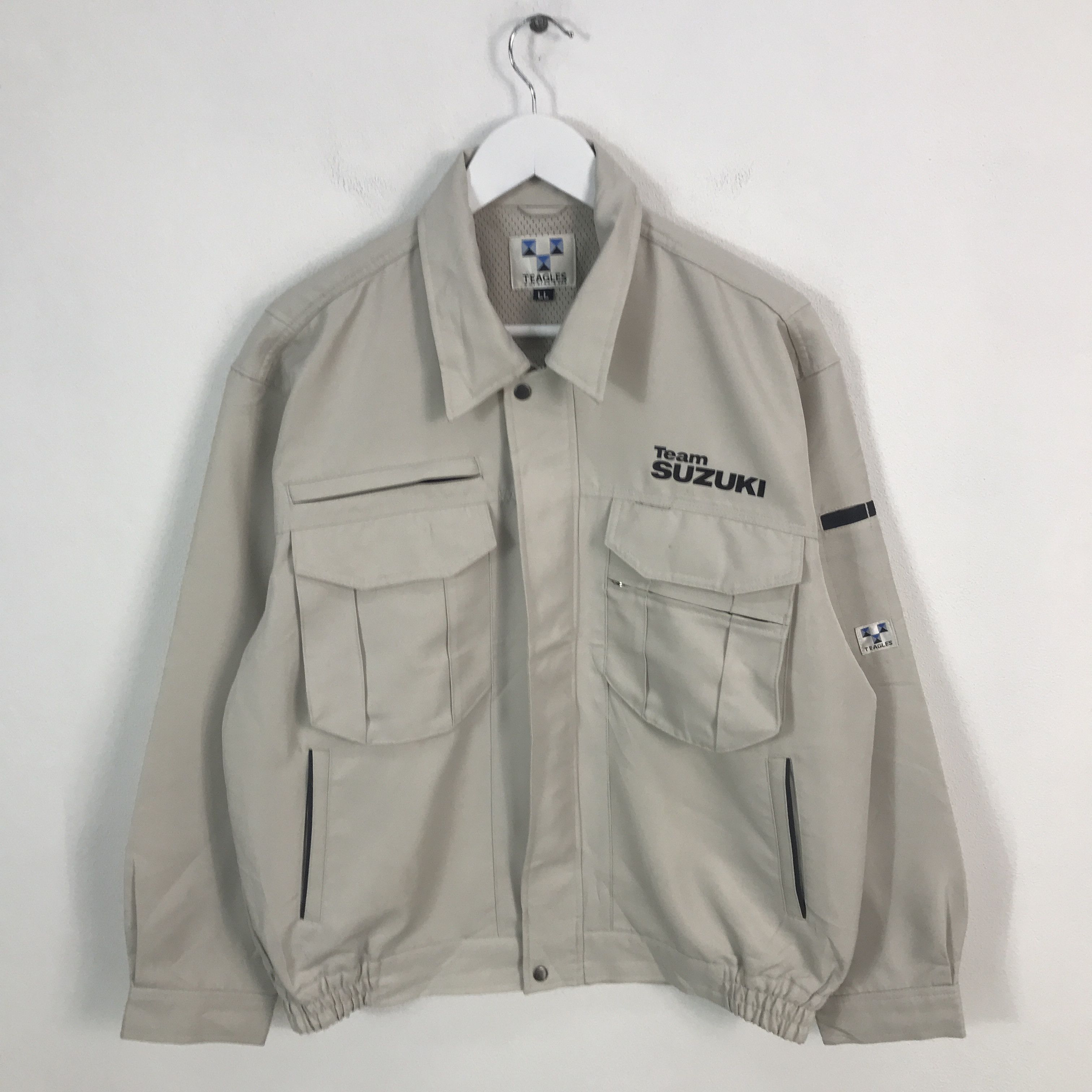 Japanese Brand Team Suzuki Worker Custom Sport Jacket Size US L / EU 52-54 / 3 - 1 Thumbnail