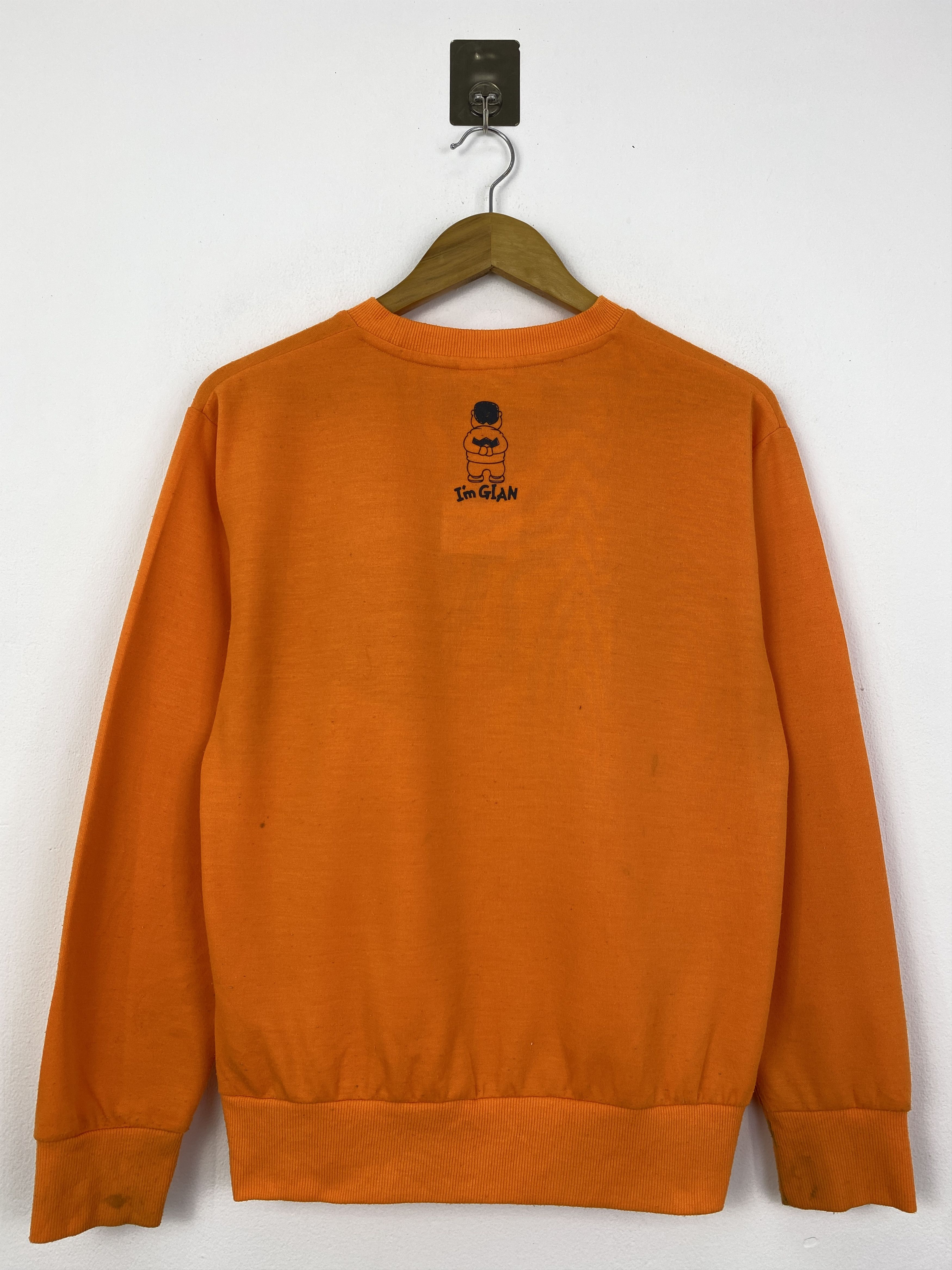 Other Vintage Doraemon "I am Gian" Pullover Sweatshirt SH0089 Size US M / EU 48-50 / 2 - 3 Thumbnail