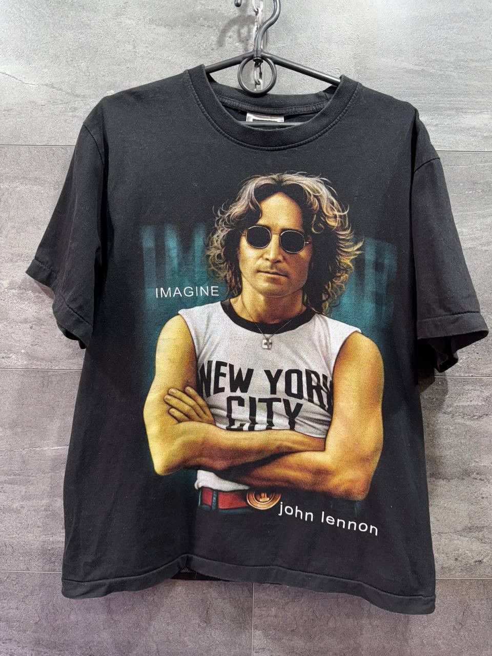 Band Tees The Roxx Vintage 1990s JOHN LENNON Imagine T-Shirt Size US L / EU 52-54 / 3 - 7 Thumbnail