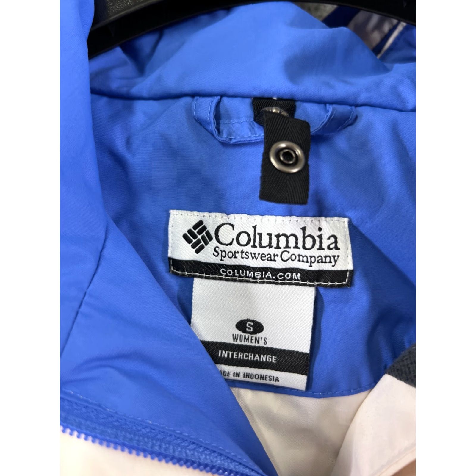 Vintage VINTAGE Columbia Jacket Women Small White Blue Omni-Tech Waterproof Breathable Size S / US 4 / IT 40 - 7 Thumbnail