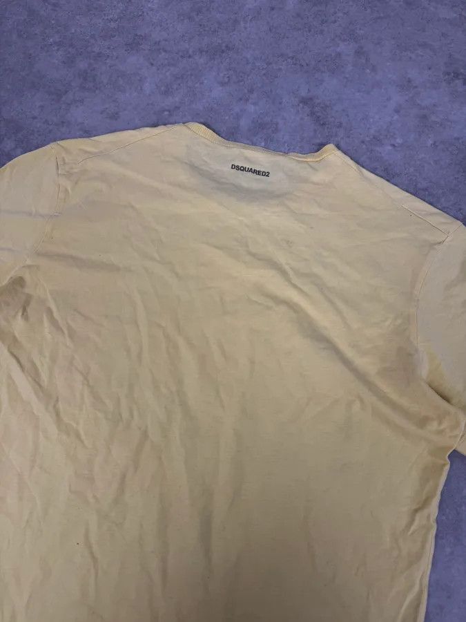 Dsquared2 SS2017 DSquared2 Yellow Pinstriped T-Shirt Size US M / EU 48-50 / 2 - 6 Thumbnail