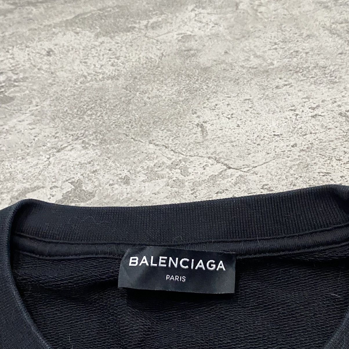 Balenciaga Balenciaga Striped Homme Cities Black Crewneck Size US L / EU 52-54 / 3 - 6 Thumbnail