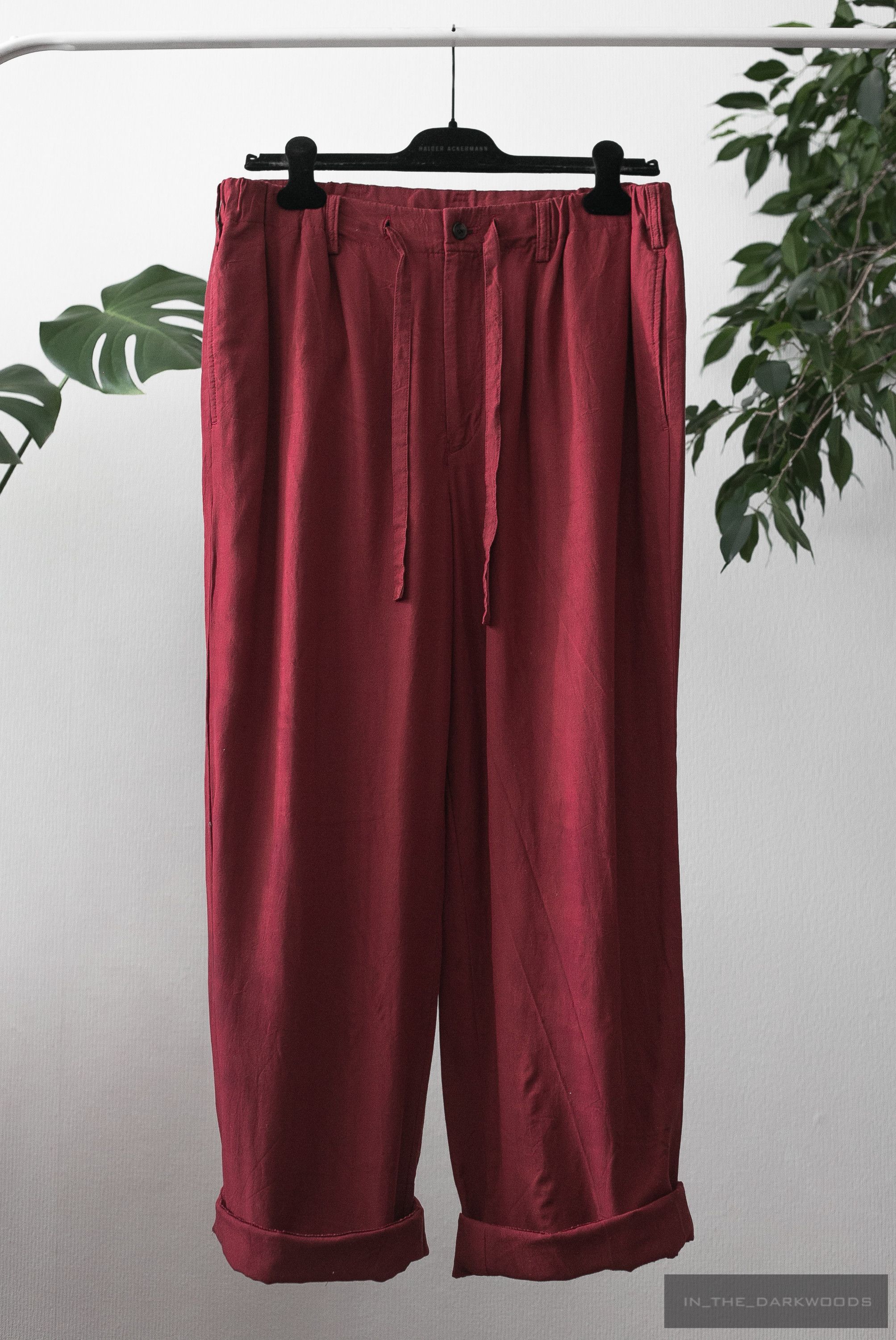 Issey Miyake relaxed fit lyocell pants Size US 32 / EU 48 - 1 Thumbnail