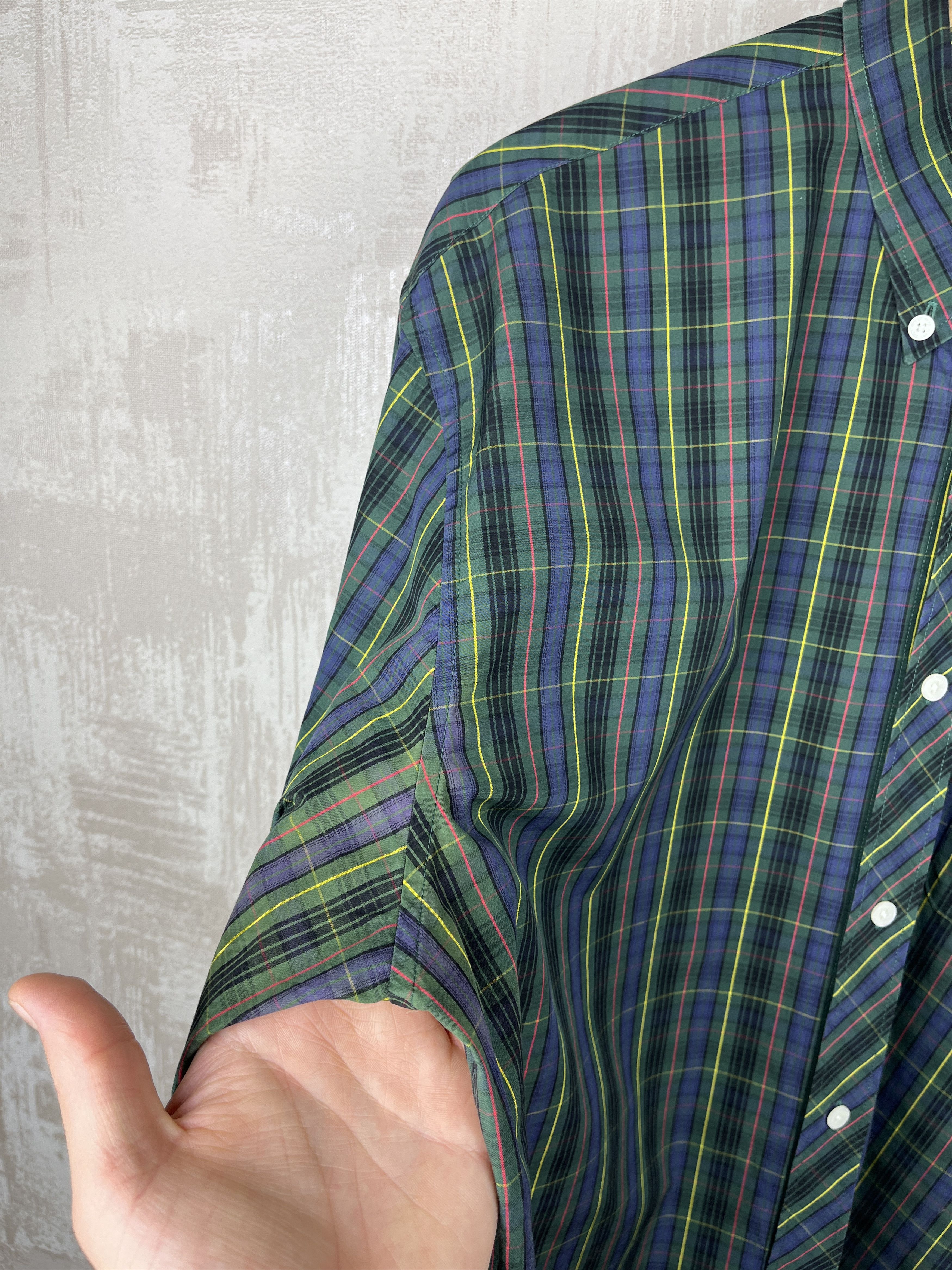 Fred Perry Fred Perry Check Pocket Shirt Long Sleeve Button Down Size US XL / EU 56 / 4 - 7 Thumbnail