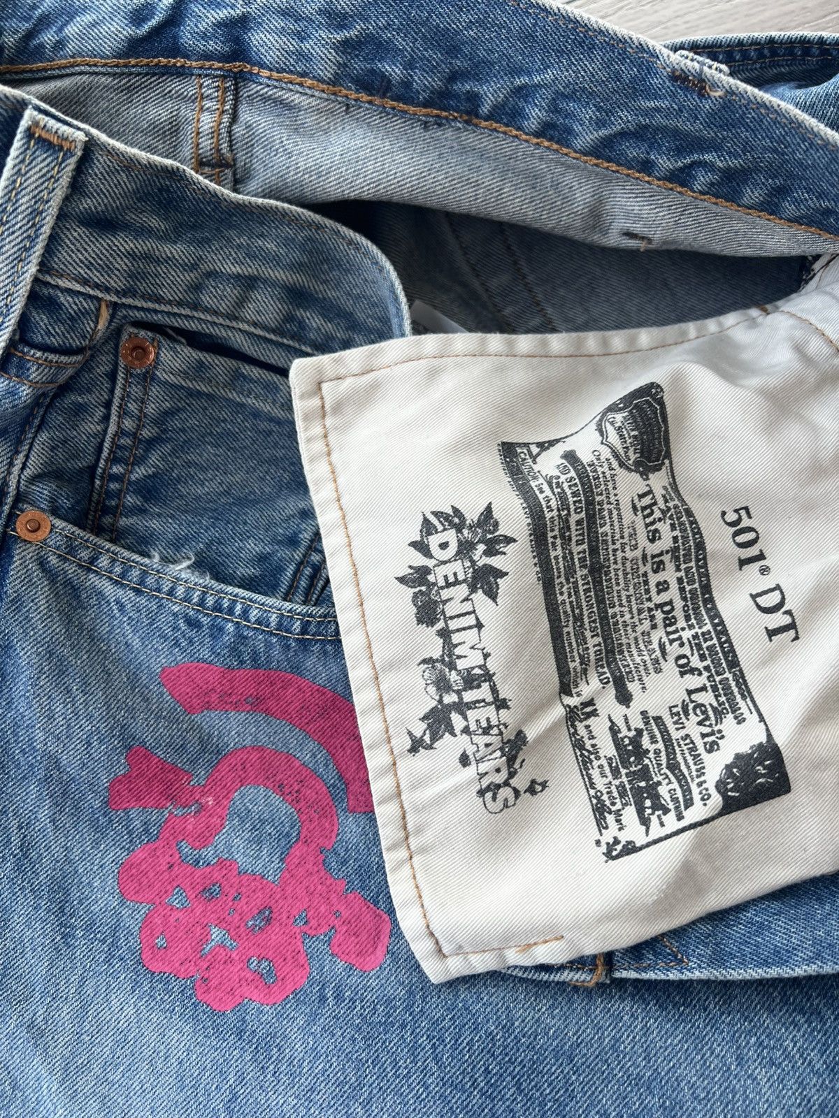 DENIM TEARS BSTROY x DENIM TEARS LEVIS Size US 40 / EU 56 - 5 Thumbnail