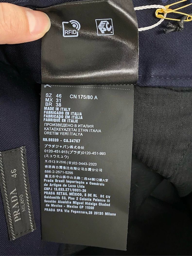Prada Prada Casual trousers 2503-Nextarrow Size US 30 / EU 46 - 4 Thumbnail