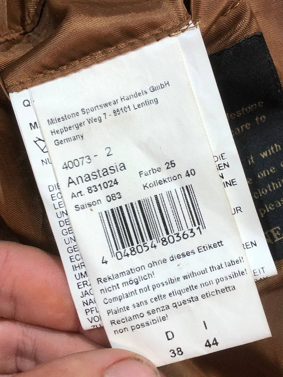 Milestone Milestone Autumn/Winter Leather Jacket Wooman Size M / US 6-8 / IT 42-44 - 21 Thumbnail