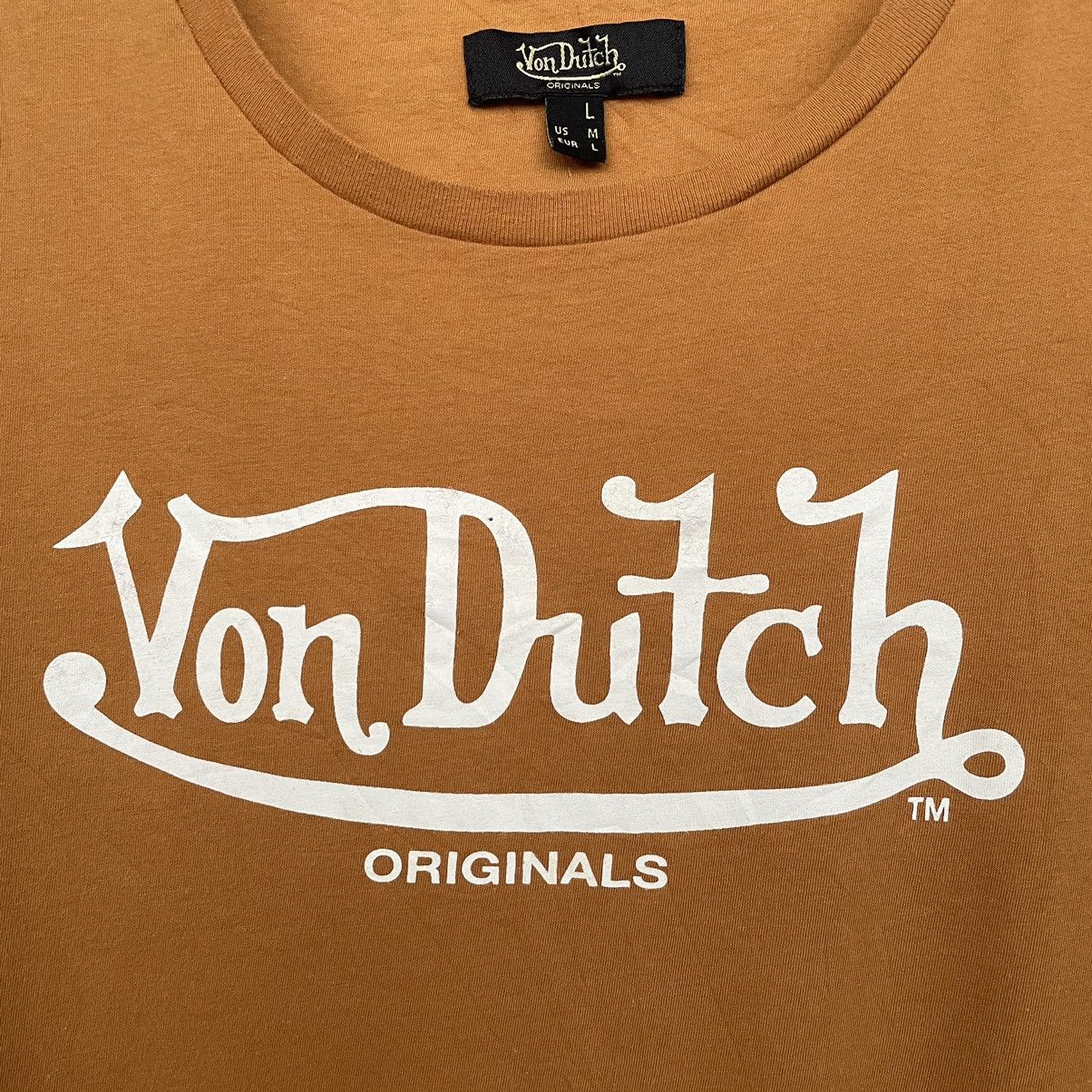 Vintage × Von Dutch Vintage Von Dutch OG Logo Mustard T Shirt Size US M / EU 48-50 / 2 - 2 Thumbnail