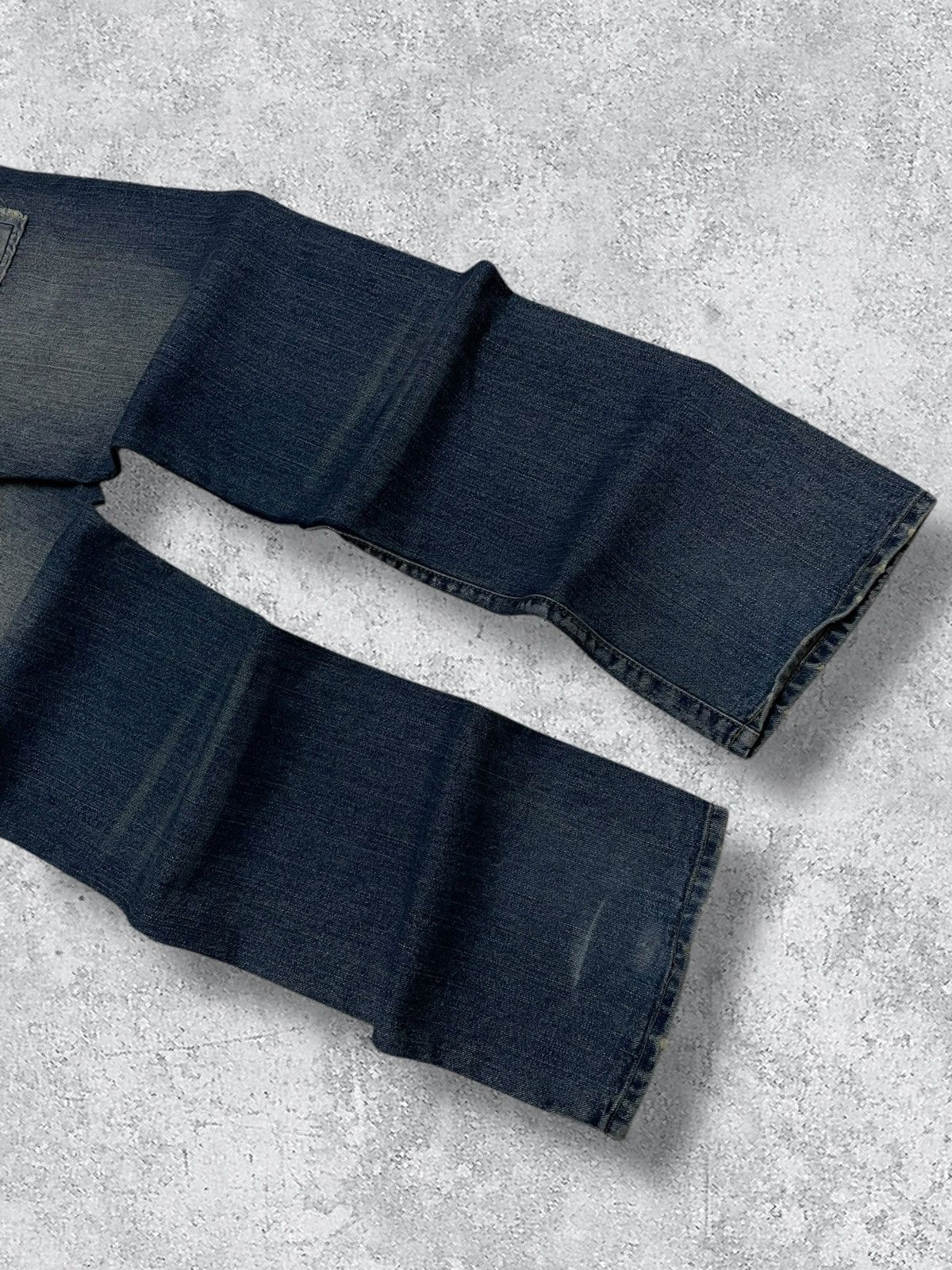 Japanese Brand Vintage Japan Designer 90’s LowBox Distressed Patchwork Jean Size US 29 - 10 Thumbnail