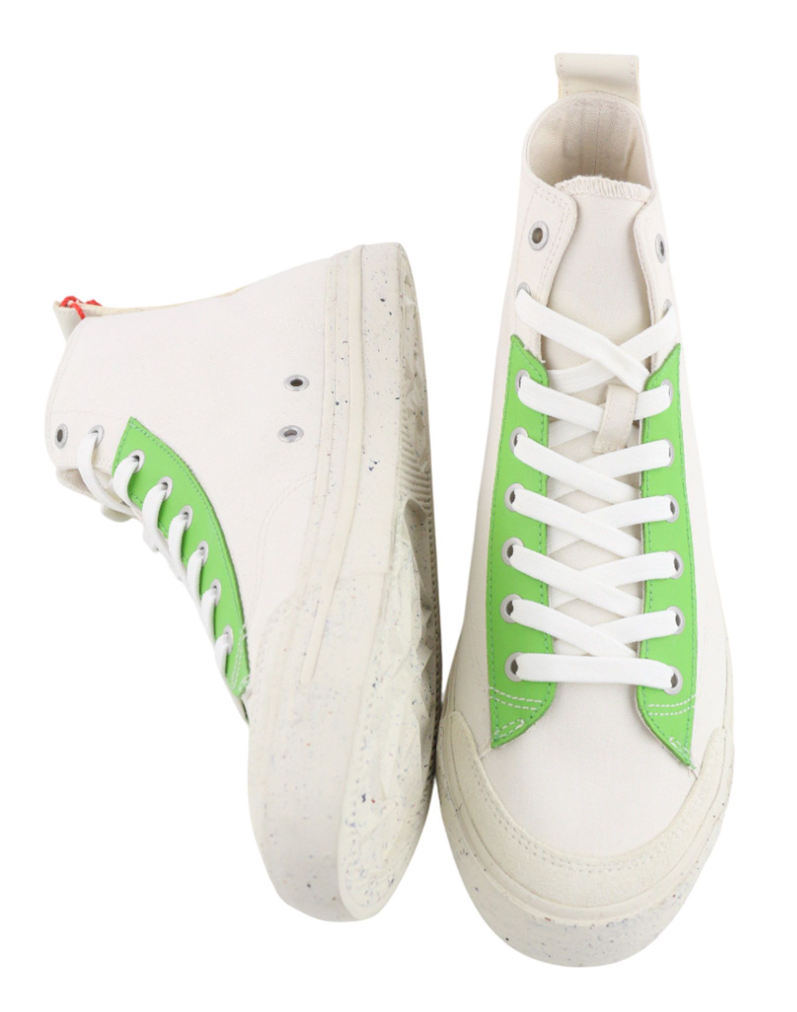 Diesel A-ATHOS MID UK9 White High Top Lace Up 81711 Size US 10 / EU 43 - 7 Thumbnail