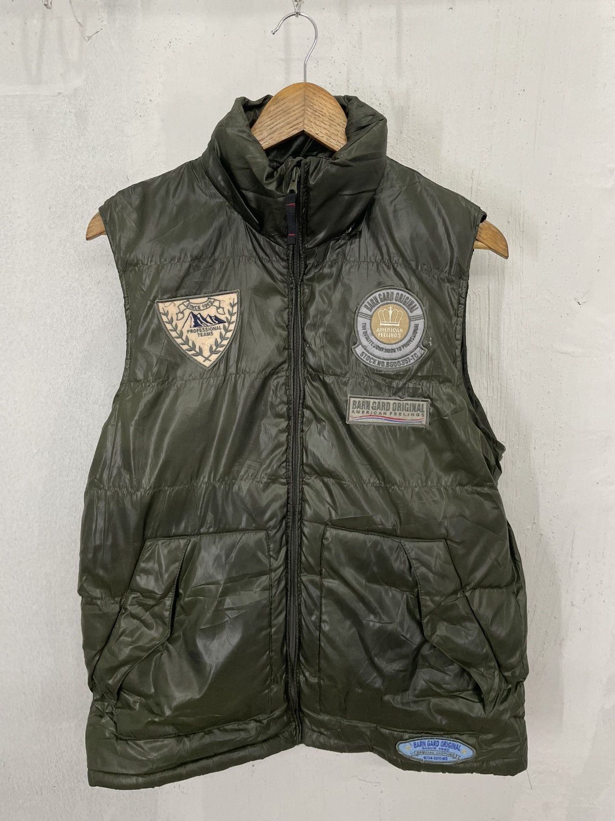 American Apparel Barngard Defect Puffer Patches American Feelings Affliction Size US M / EU 48-50 / 2 - 1 Thumbnail