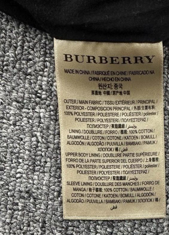 Burberry Burberry / Classic Plaid Zip-up Batwing Sleeve Jacket K12 Size US S / EU 44-46 / 1 - 7 Thumbnail