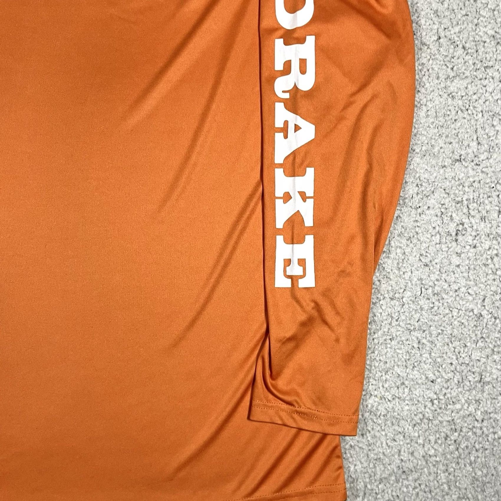 Vintage Drake Waterfowl Mens Shirt XL Orange Long Sleeve Performance Hiking Hunting Shirt Size US XL / EU 56 / 4 - 7 Thumbnail