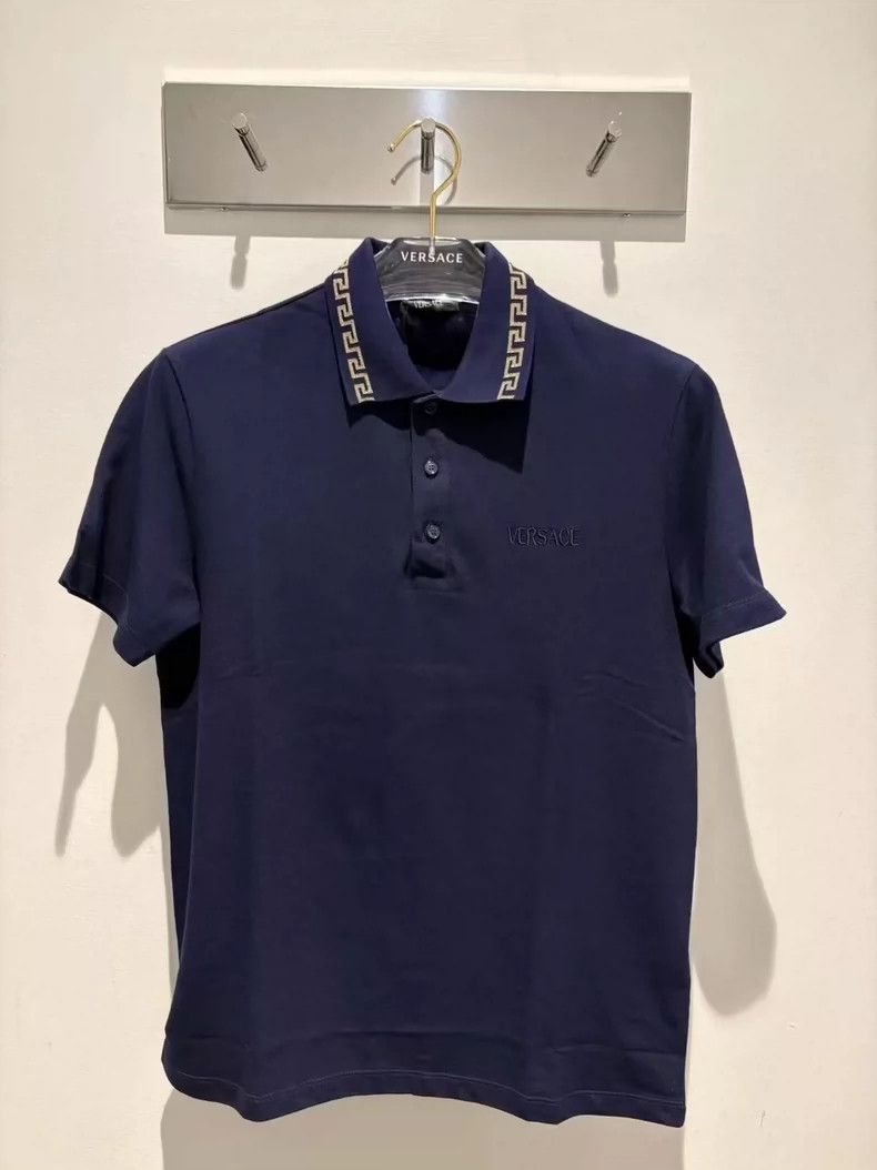 Versace Versace Men's polo shirt with short sleeves Size US M / EU 48-50 / 2 - 1 Thumbnail