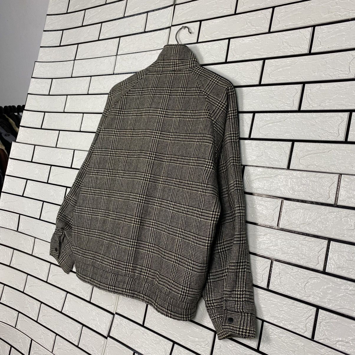 Japanese Brand 📌Vintage Wool Bomber Jacket Unbranded Tartan Issey Miyake Size US M / EU 48-50 / 2 - 11 Thumbnail