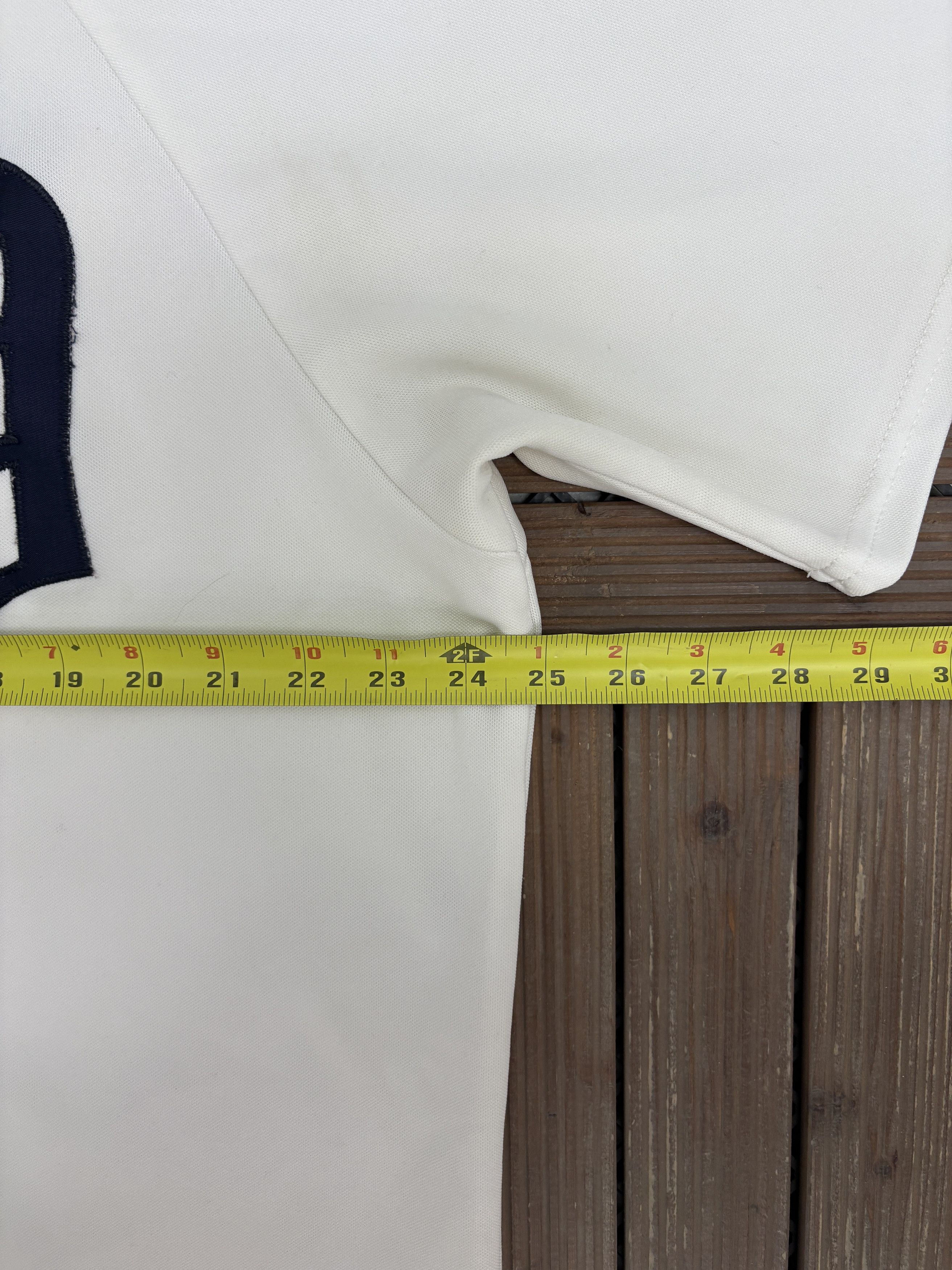 Majestic Detroit Tigers Magglio Ordóñez Vintage White Baseball Jersey Size US XL / EU 56 / 4 - 7 Thumbnail
