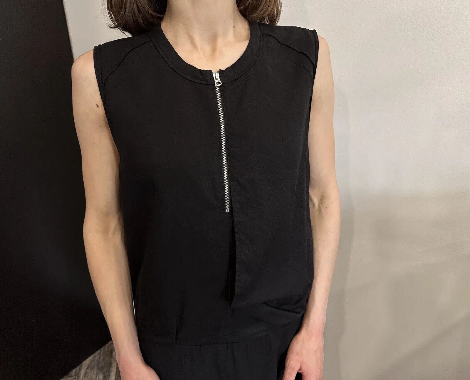 Acne Studios ACNE STUDIOS Twist Fluid Knee Dress ASYMMETRIC Avant garde Size XS / US 0-2 / IT 36-38 - 6 Thumbnail