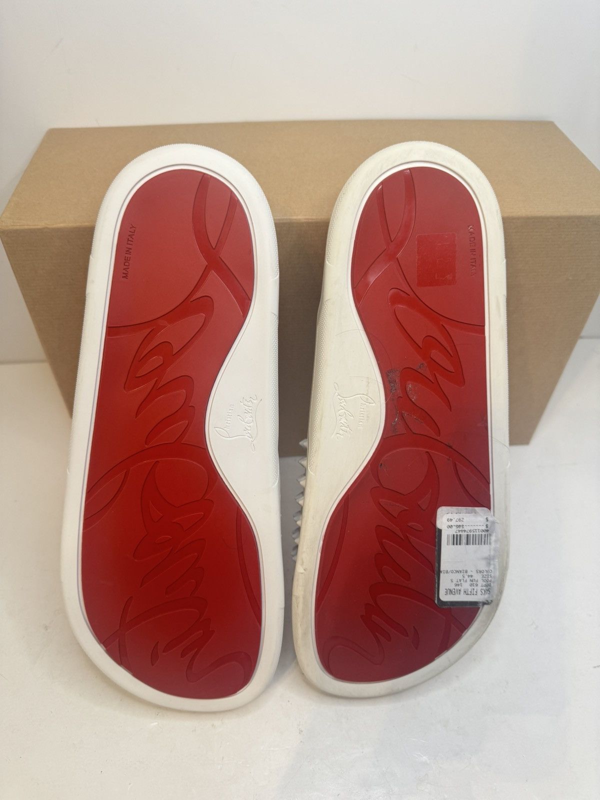 Christian Louboutin Christian Louboutin Spike Slides Size 44.5 Size US 11.5 / EU 44-45 - 6 Thumbnail