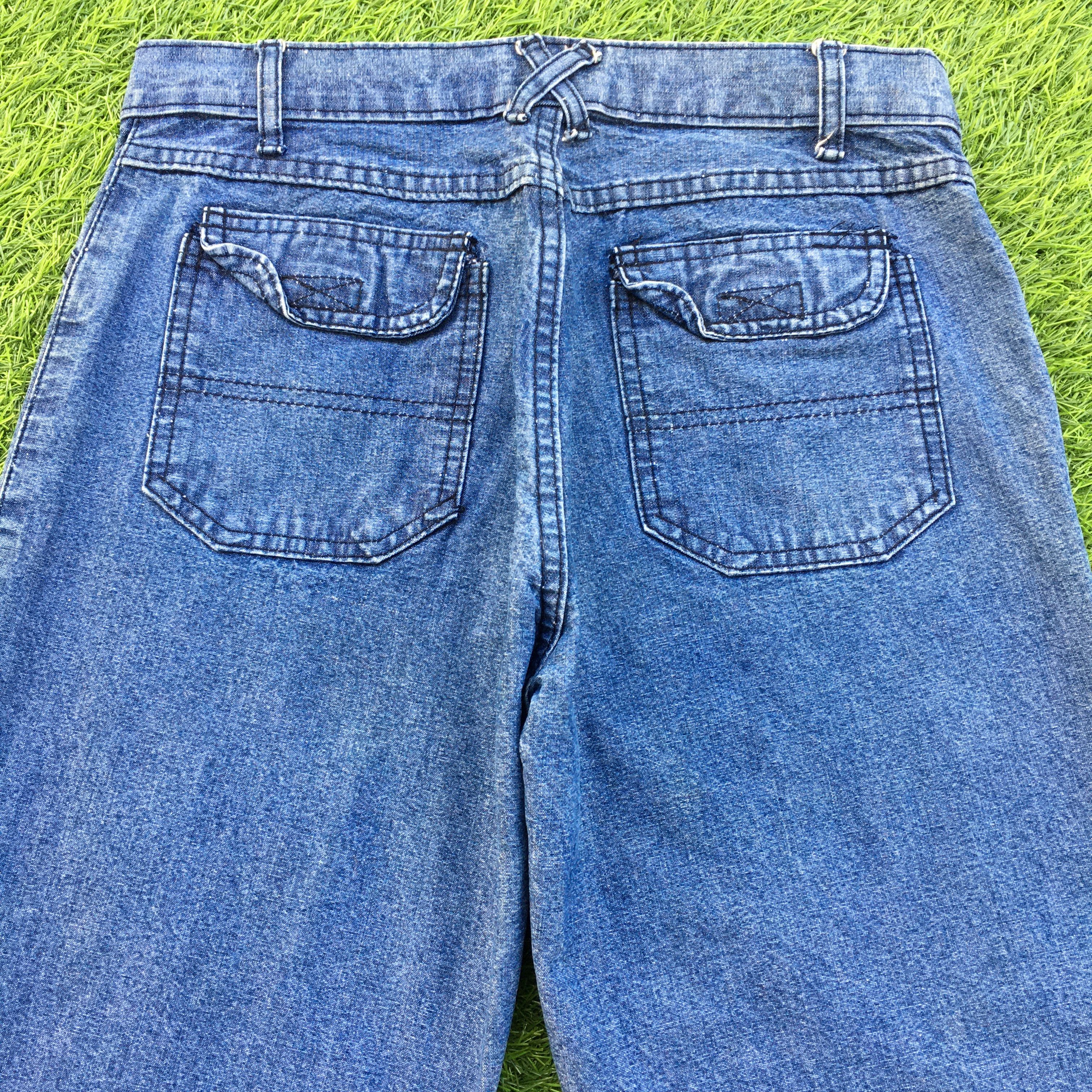 Vintage Bush Pant Casual Bootcut Jeans D-1040 Size 26" / US 2 / IT 38 - 4 Thumbnail