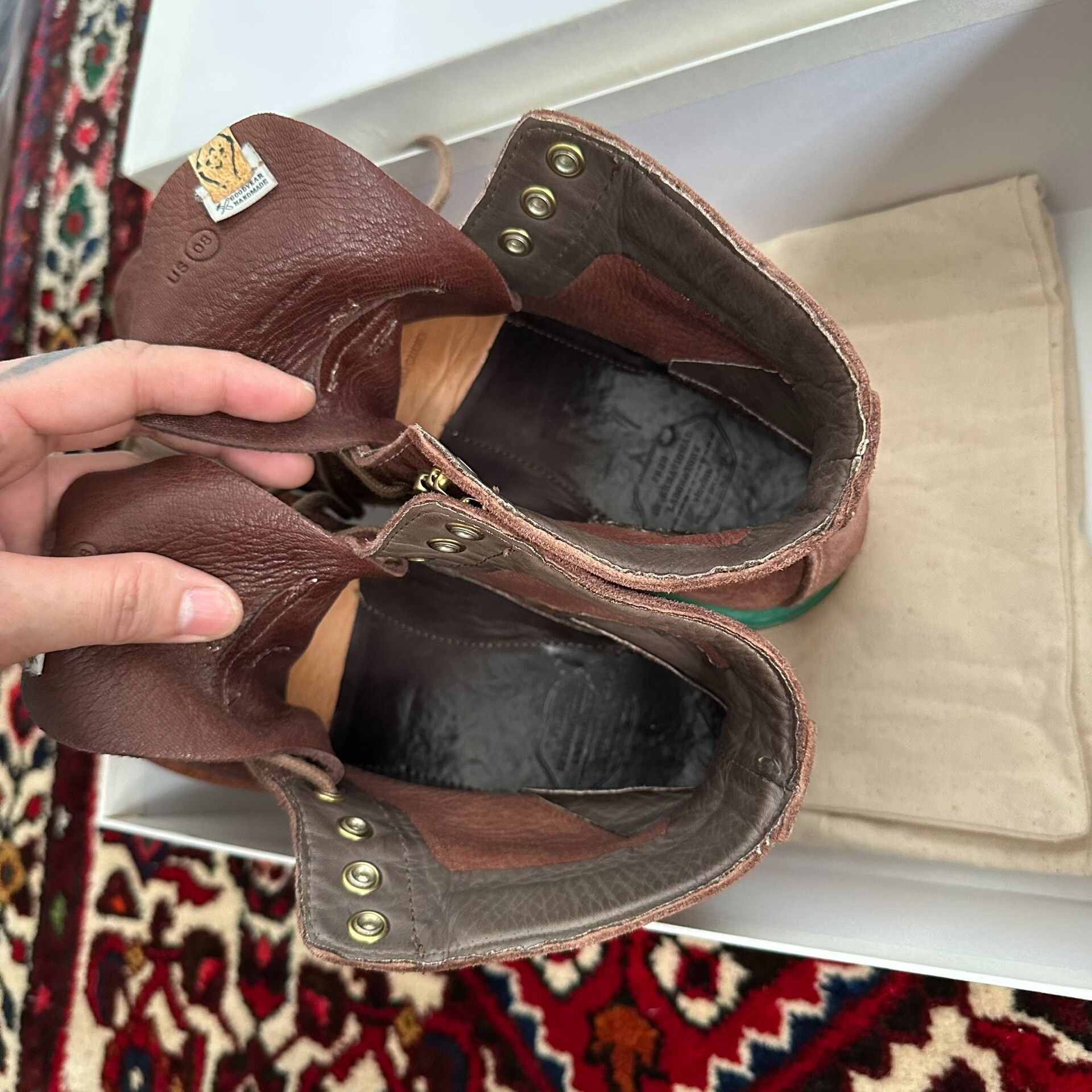 Visvim visvim 12AW Virgil Dark Brown Boots 8 Size US 8 / EU 41 - 6 Thumbnail