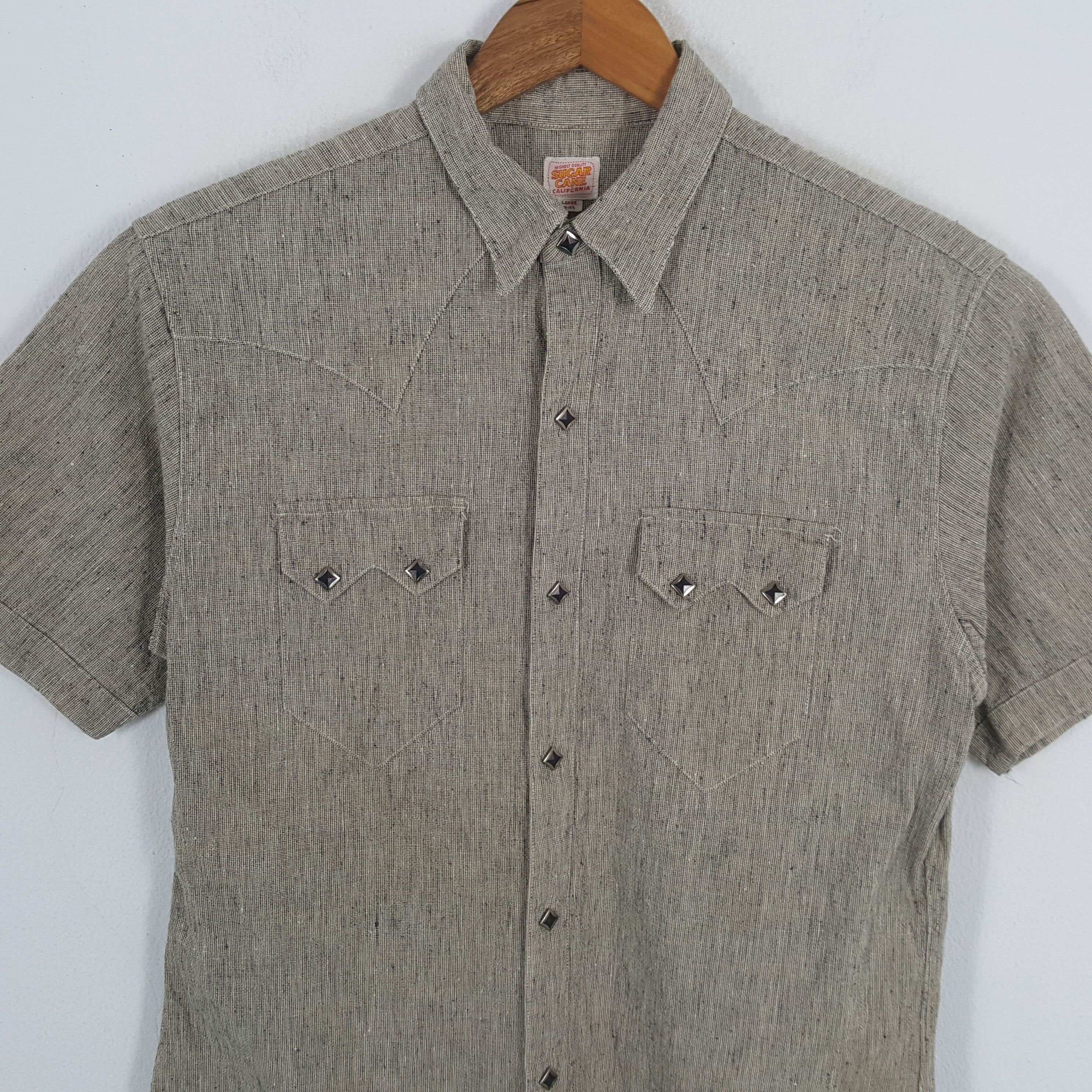 Japanese Brand × Sugar Cane × Vintage Vintage SUGAR CANE CALIFORNIA Japanese Brand Shirt Size US M / EU 48-50 / 2 - 2 Thumbnail
