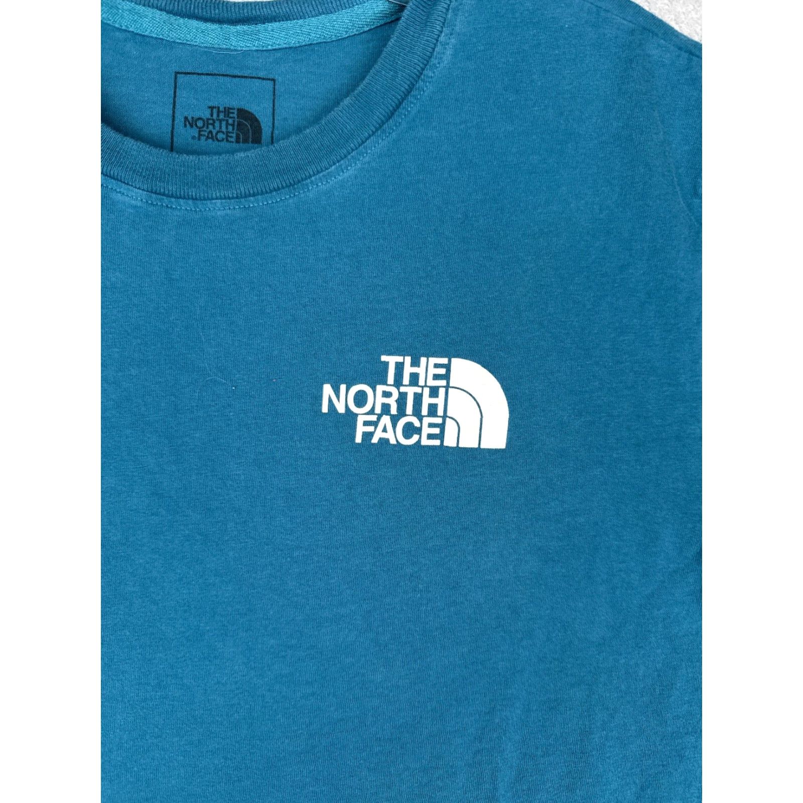 The North Face The North Face Shirt Men Medium Blue Short Sleeve Crew Neck 100% Cotton READ Size US M / EU 48-50 / 2 - 6 Thumbnail