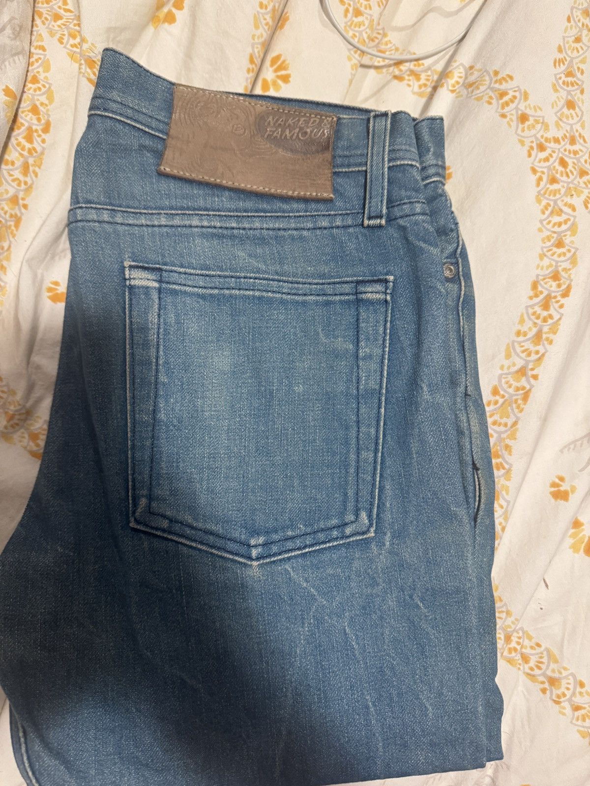 Naked & Famous selvedge denim Size US 32 / EU 48 - 2 Thumbnail