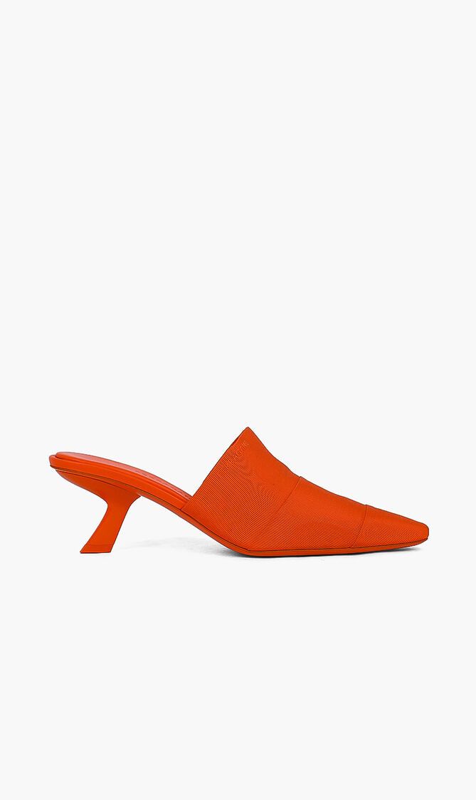Salvatore Ferragamo o1y0426 Mules in Orange Size US 5.5 / IT 35.5 - 1 Thumbnail