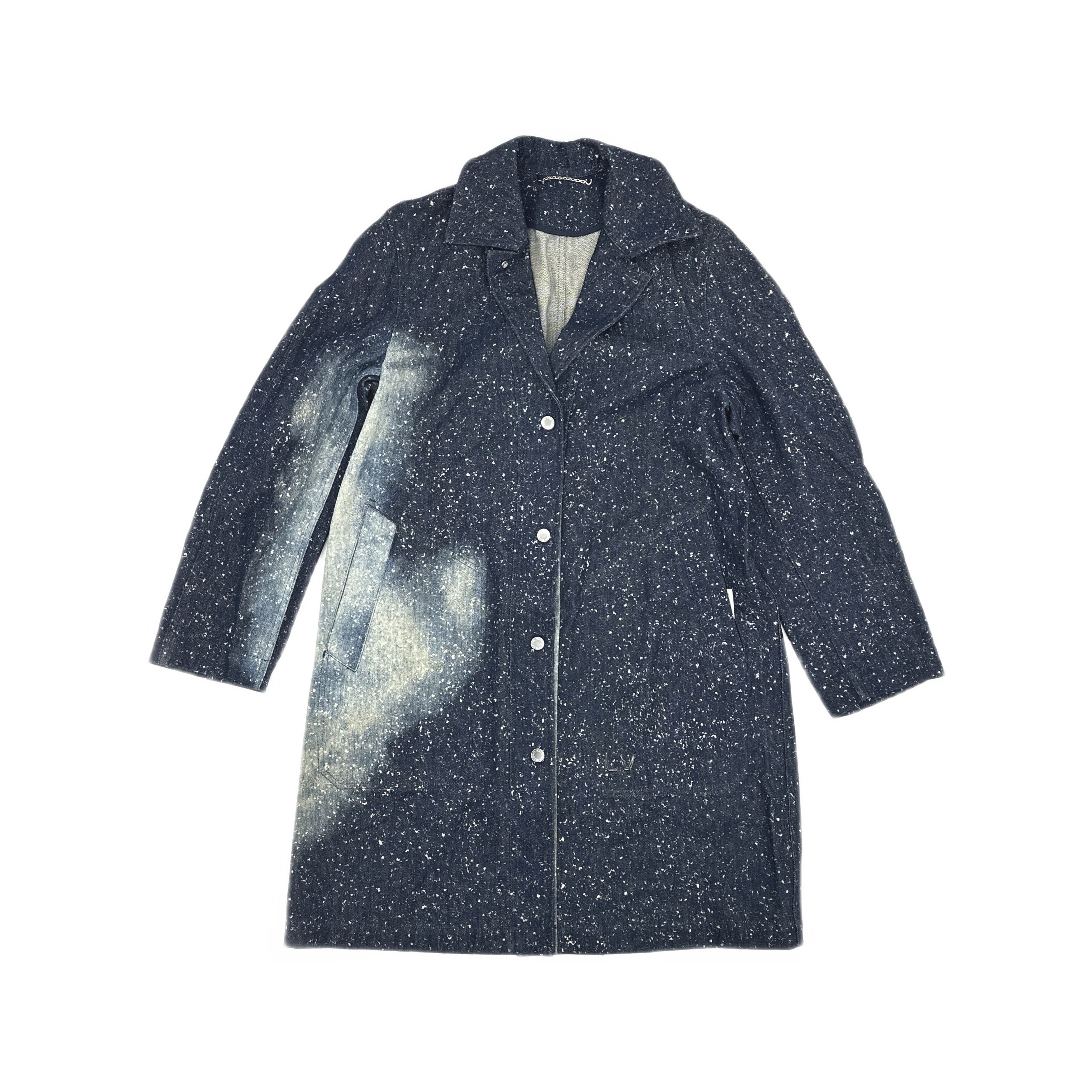 Louis Vuitton Louis Vuitton Galaxy Print Denim Coat Size 48 Size US M / EU 48-50 / 2 - 1 Thumbnail