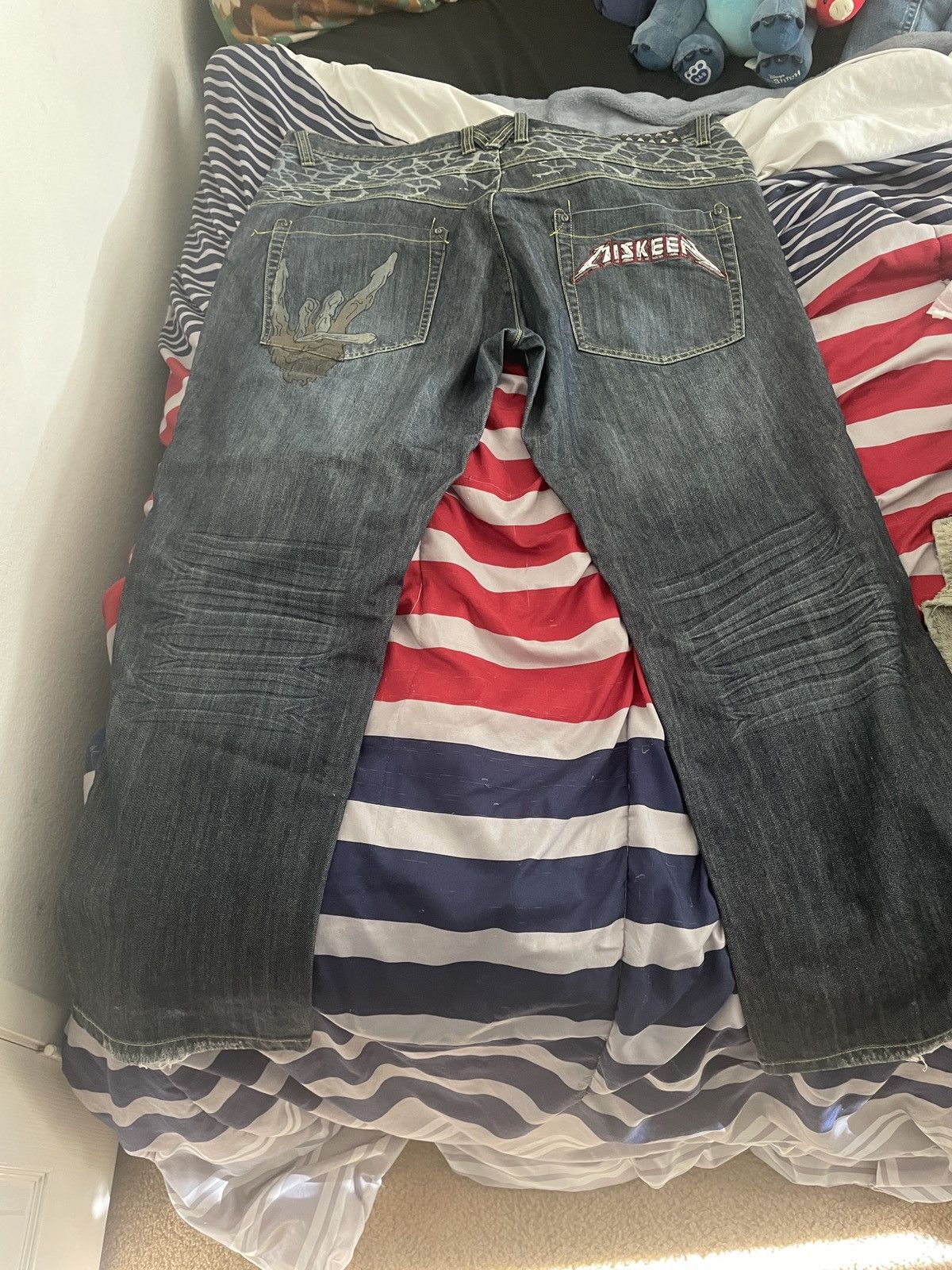 Other Miskeen Metallica inspired jeans Size US 44 / EU 60 - 2 Thumbnail